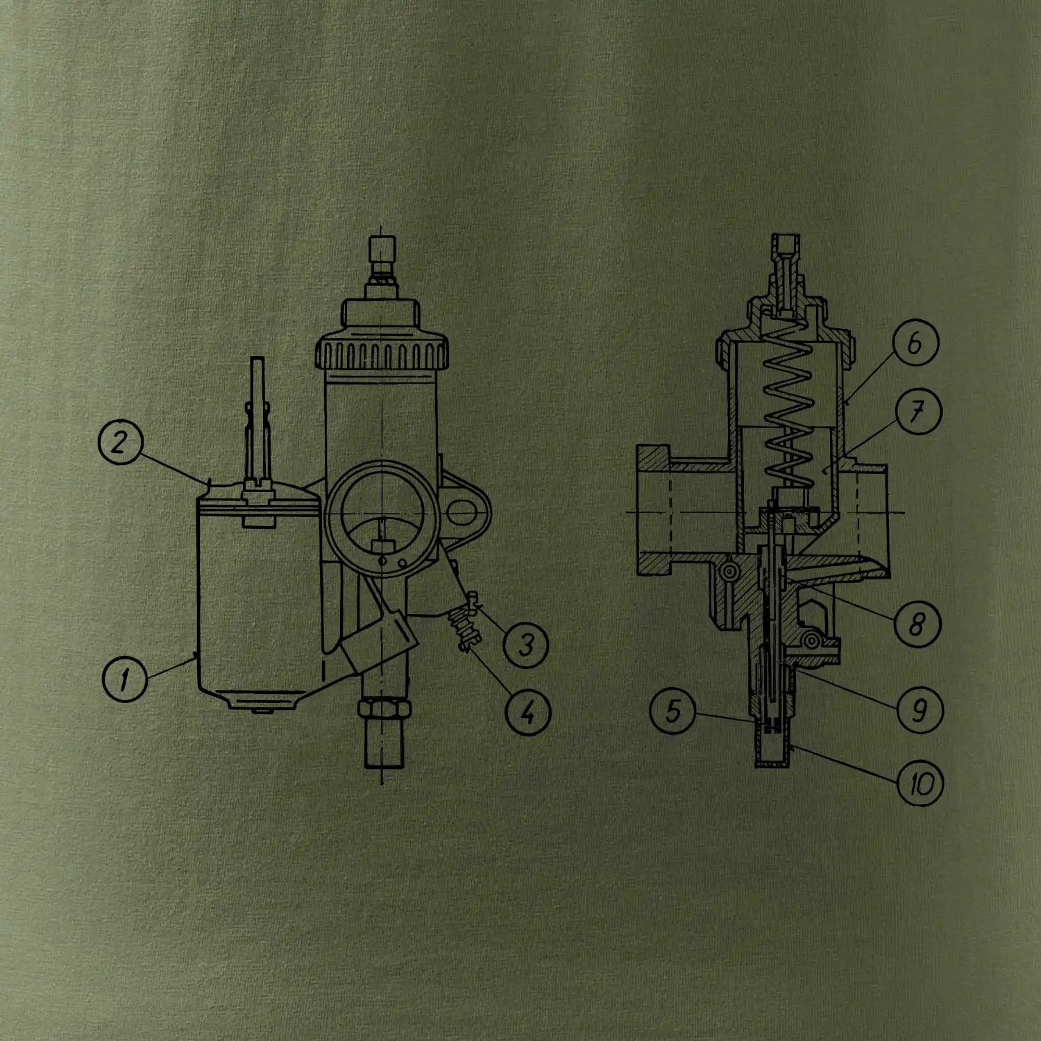 Karburátor Jikov 2926