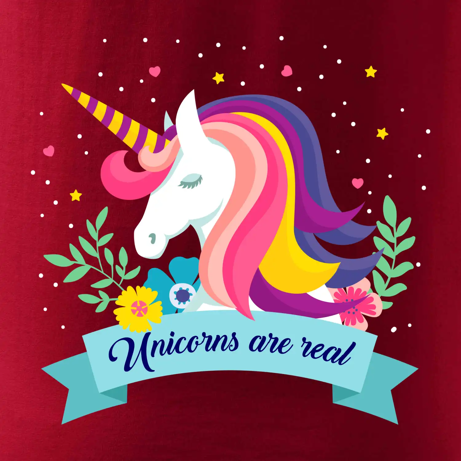 Unicorns are real duhový