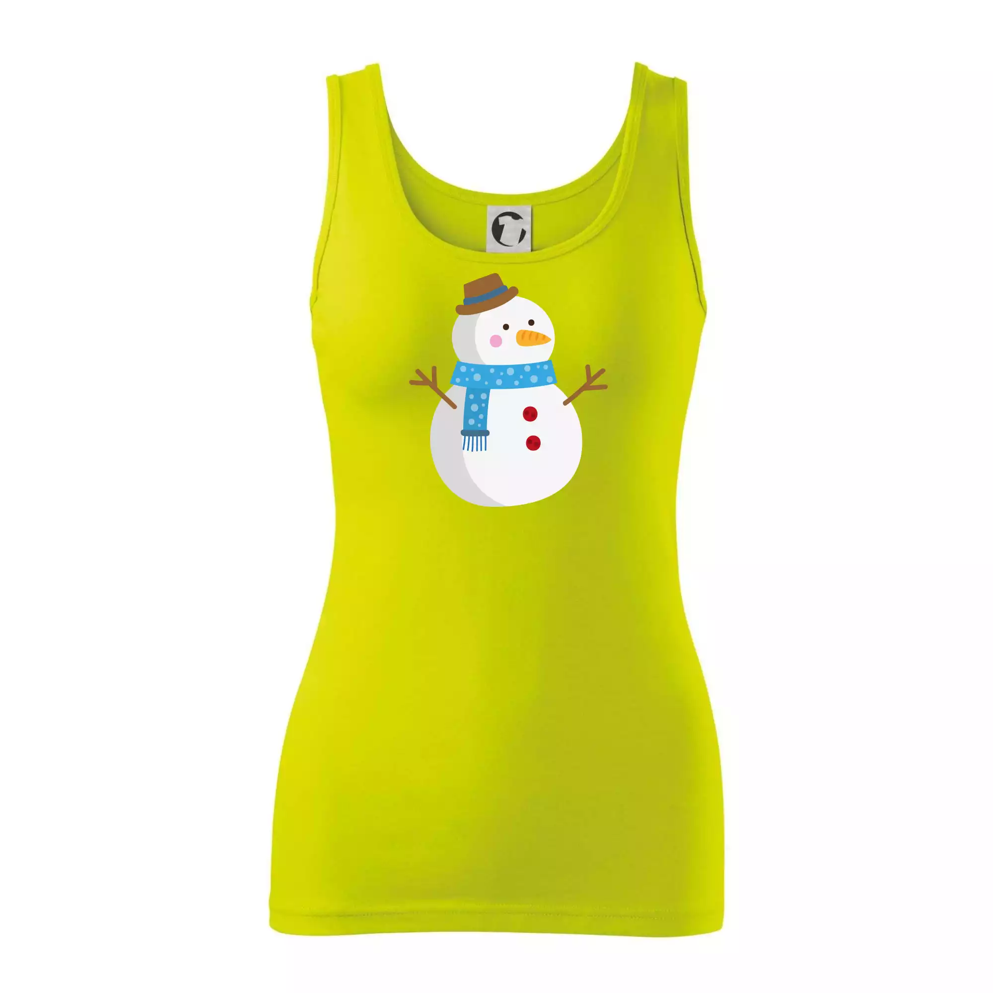 Sněhulák se šálou