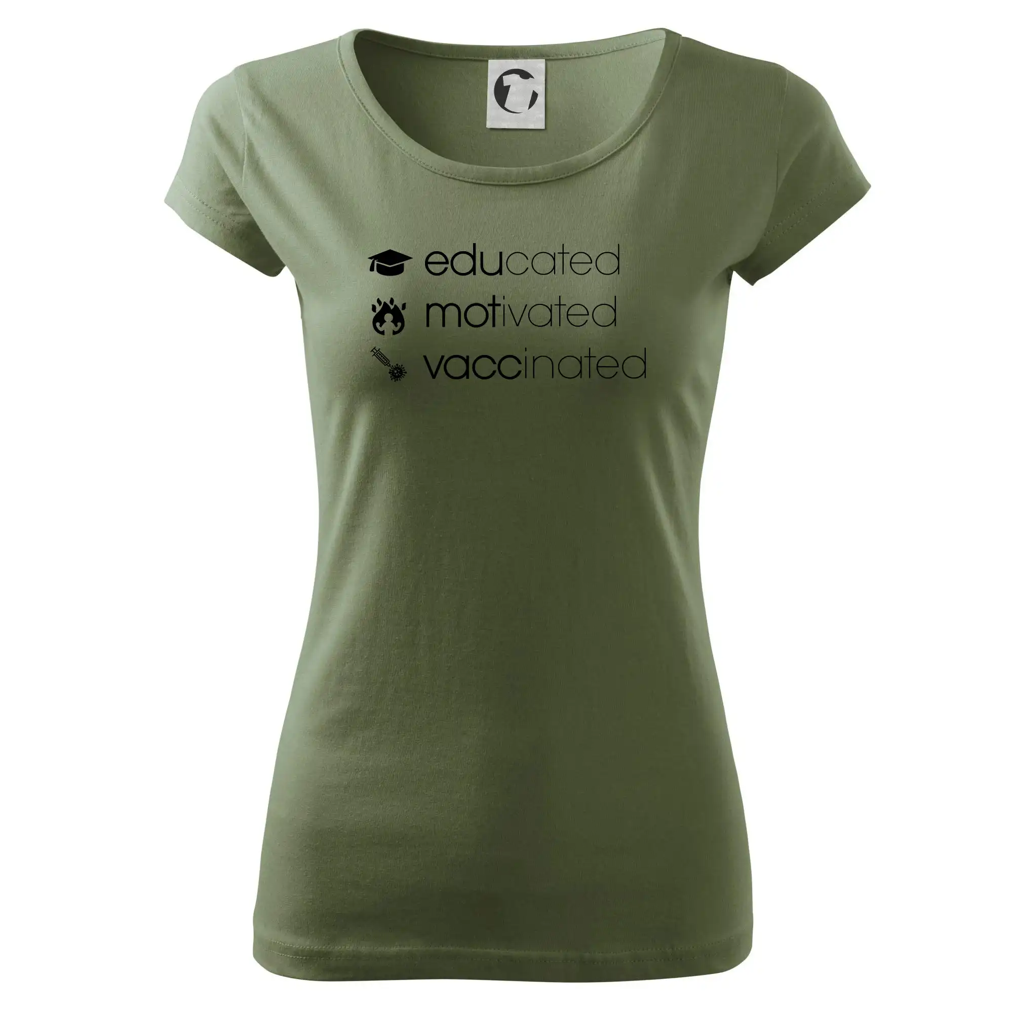 Educated motivated vaccinated
