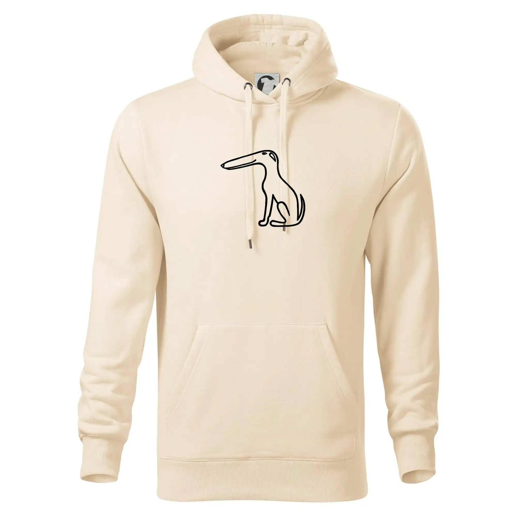 Barzoj obrys černý  (Moňas)