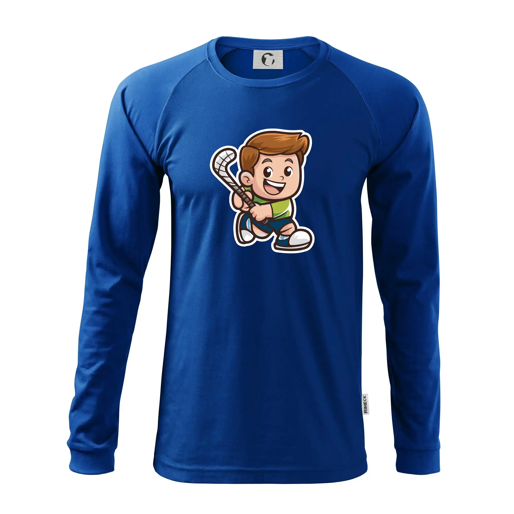 Ikona pozemní hokej kluk