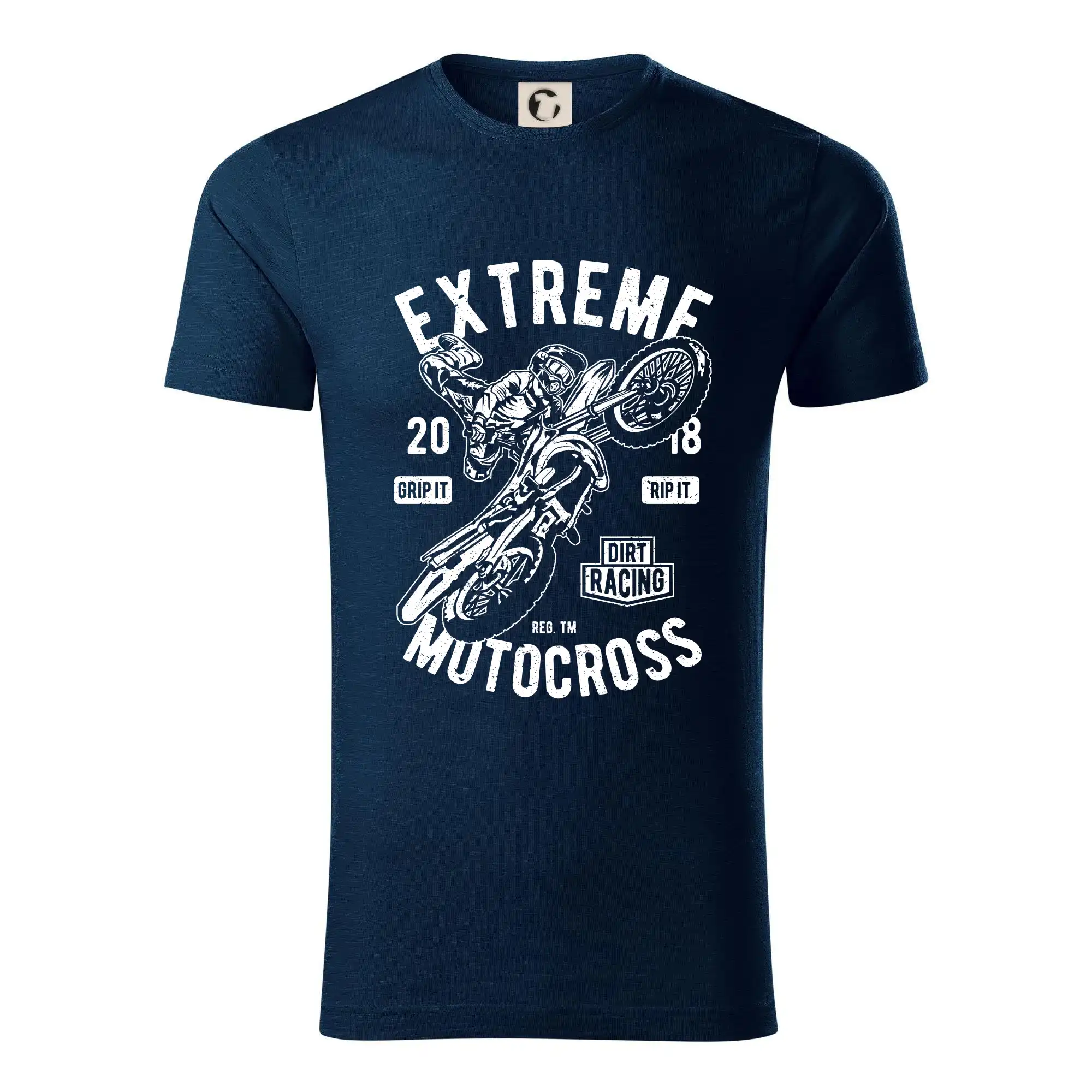 Motocross tričká - Extreme Motocross - Tričko z organickej bavlny