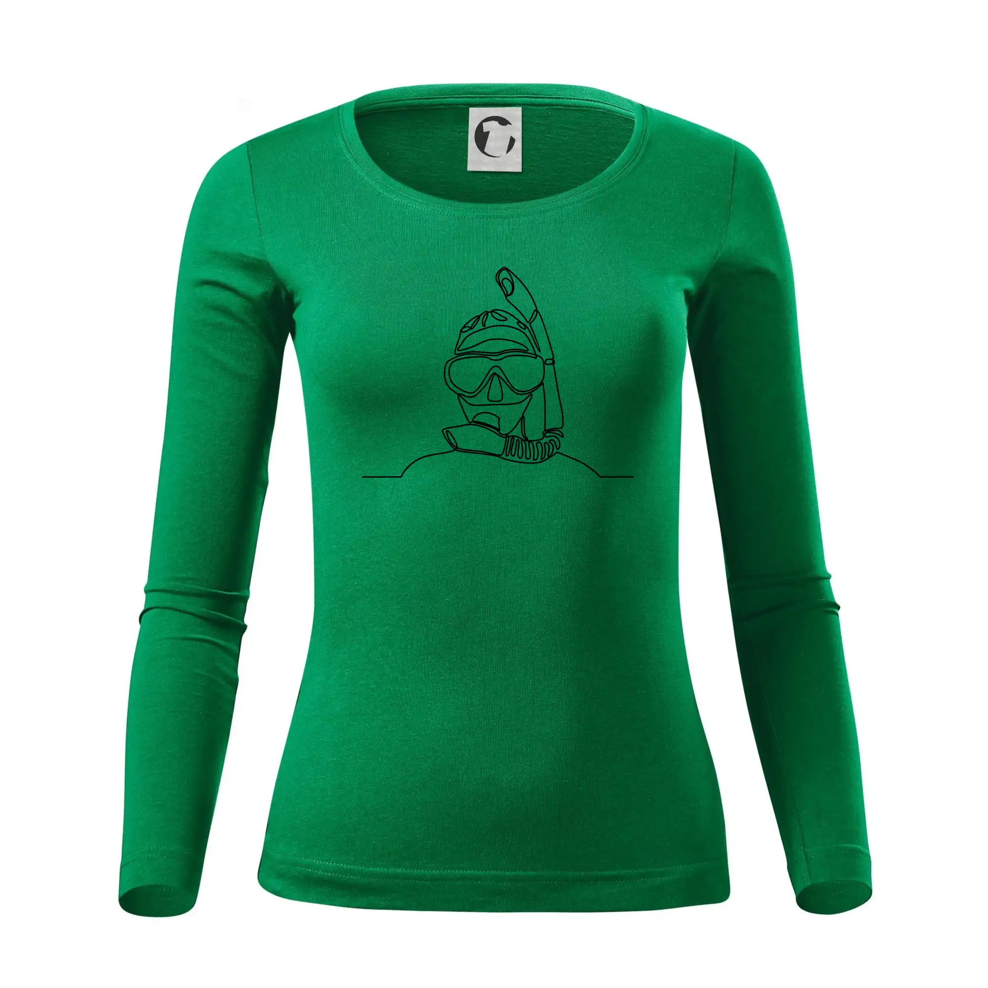 Potápěč jedním tahem