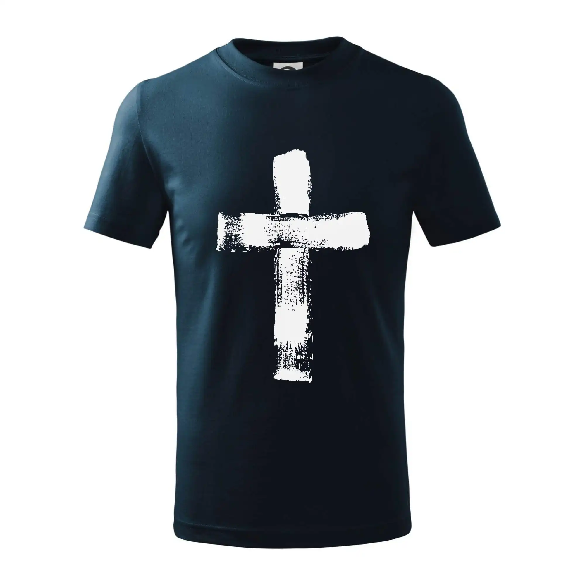 Jesus kríž štetcom - Tričko detské bavlnené