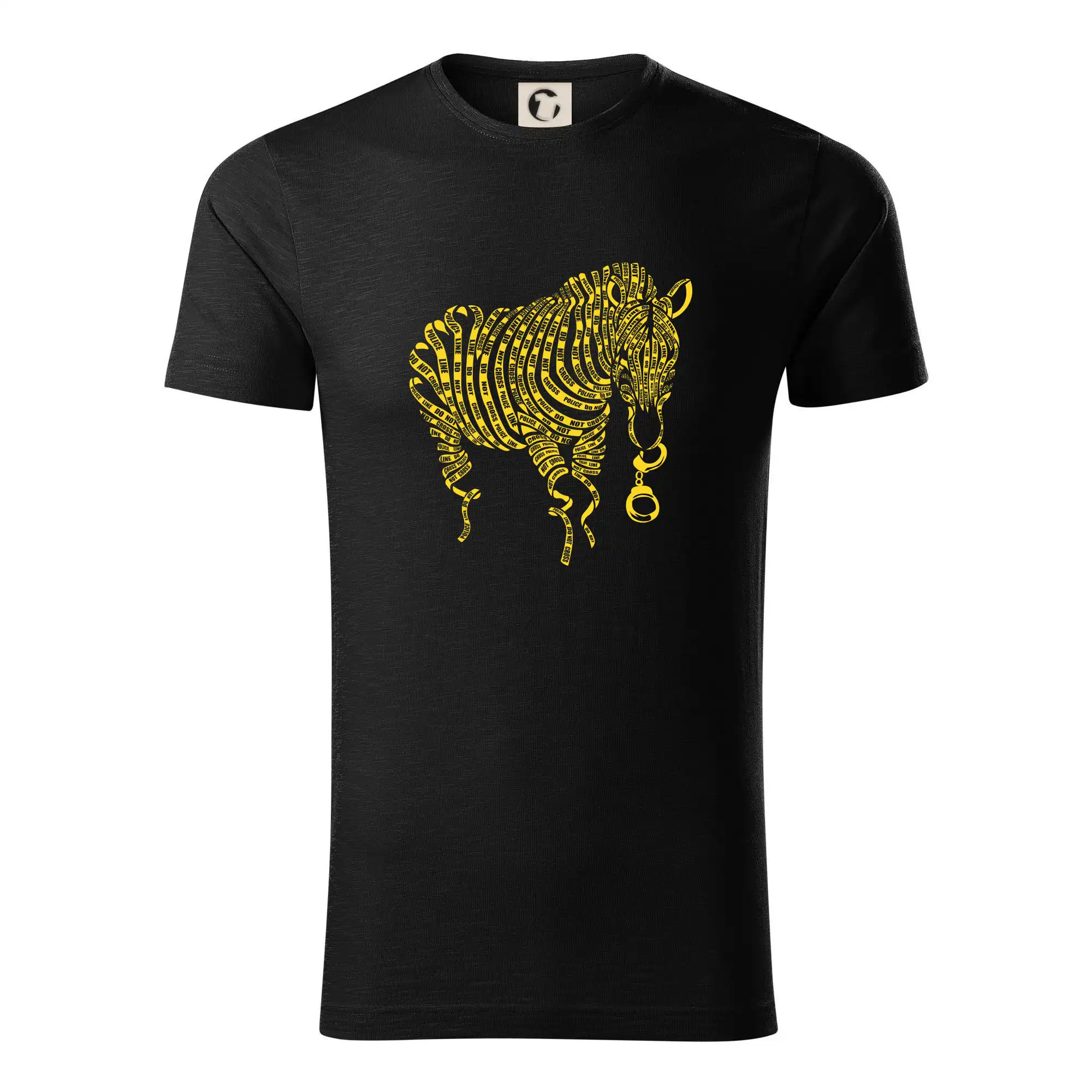 Tričká so zvieratami - Nature of Crime zebra - Tričko z organickej bavlny