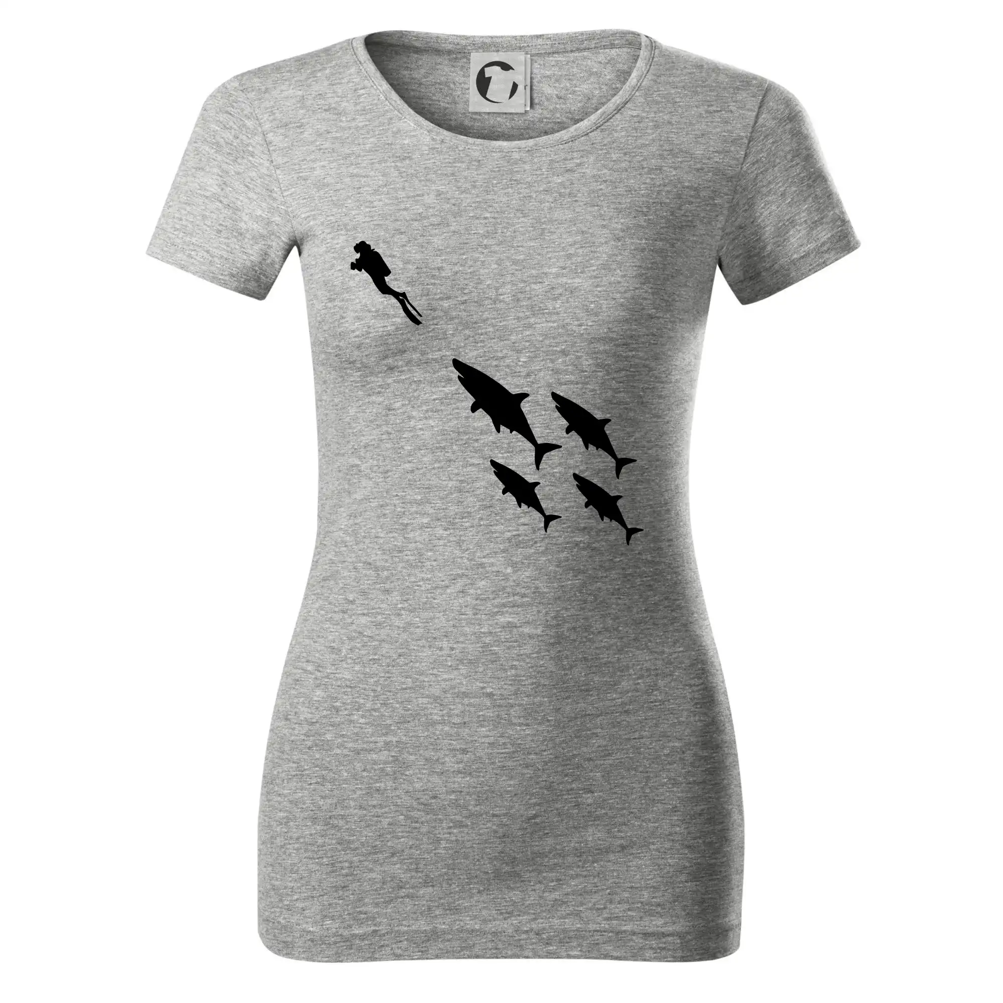 Potápač žraloky Potápač žraloky