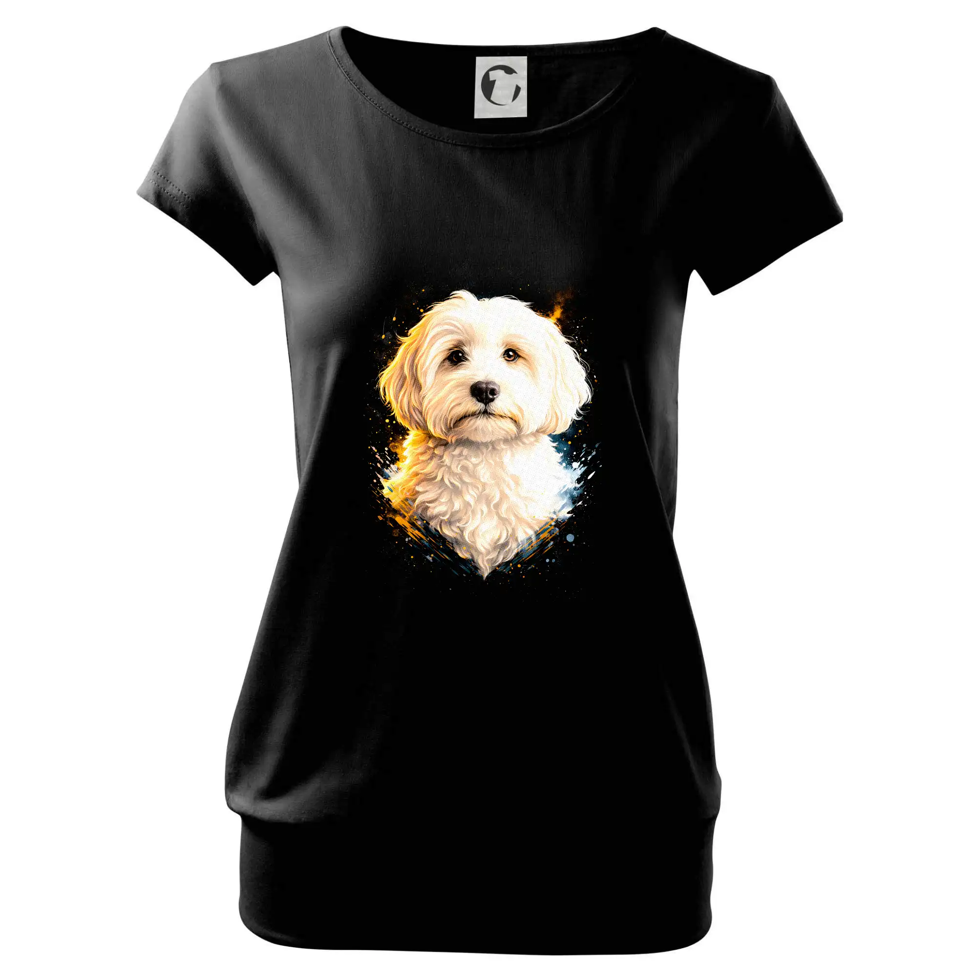 Ostatné psie plemená - Obrázok poltón Maltipoo - Voľné tričko city