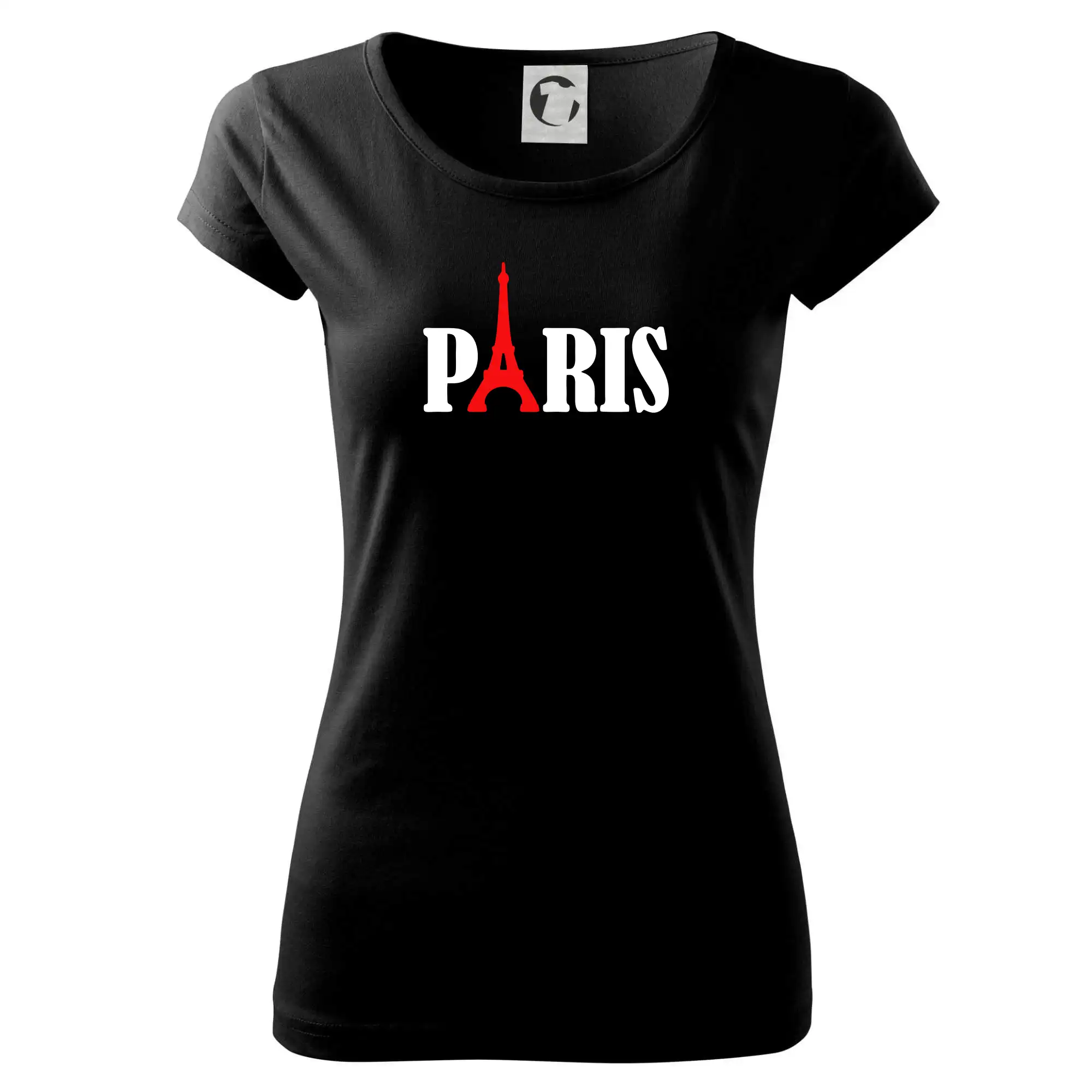 Paris nápis Eiffelova věž