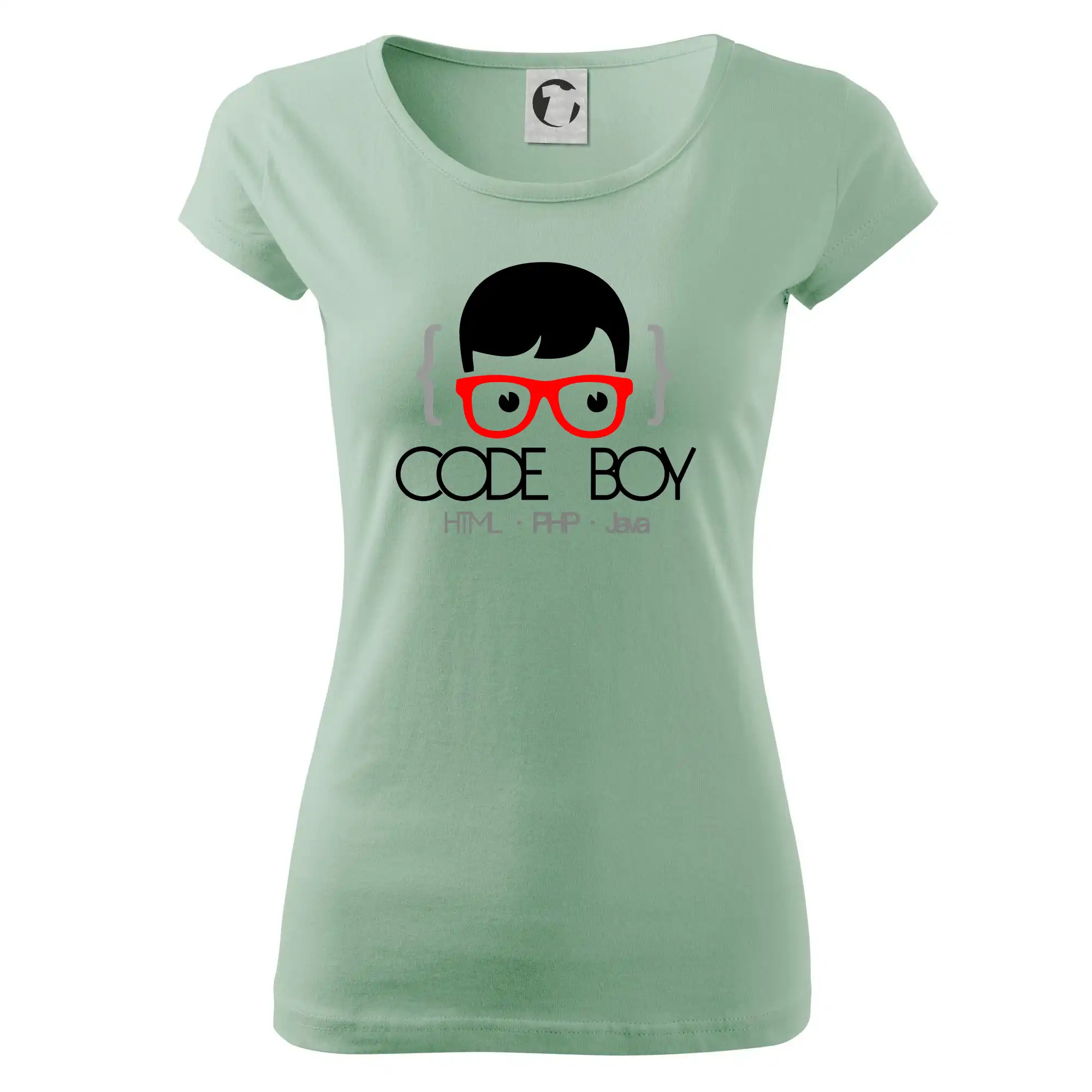 Tričká pre ajťákov - Code Boy - Dámske tričko Pure