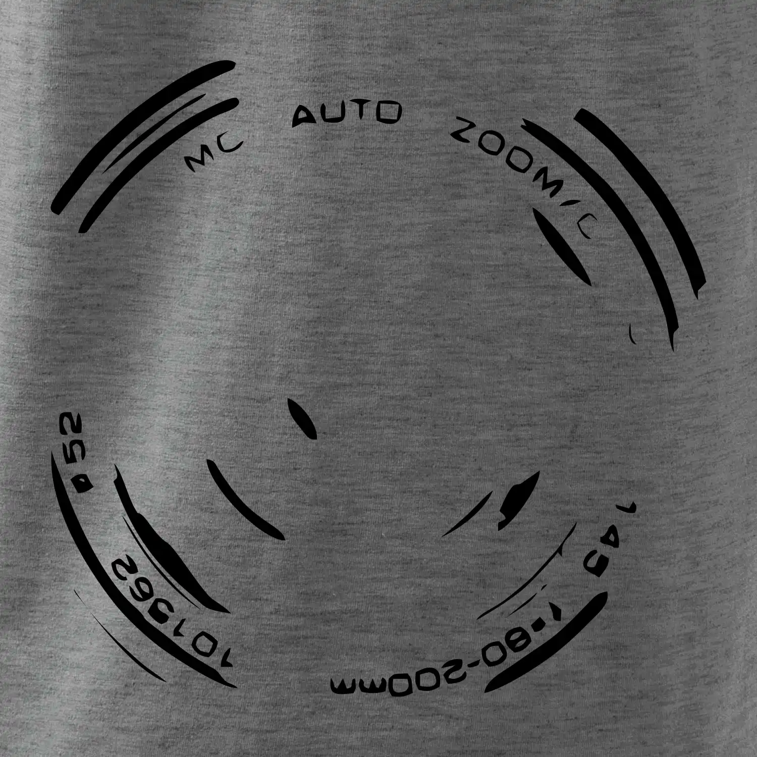 Foto objektiv obtisk