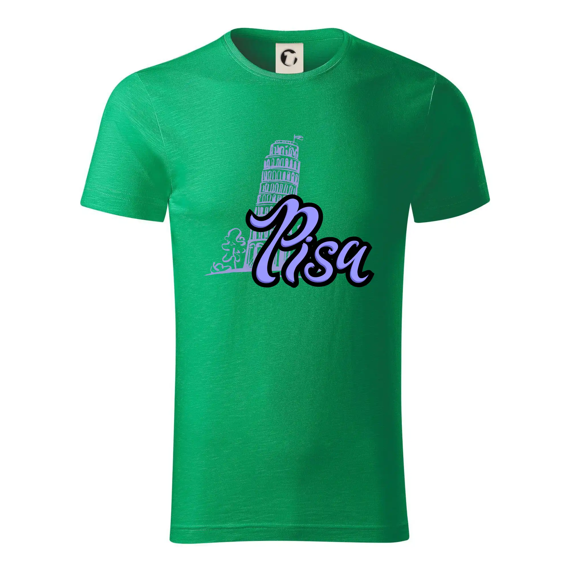 Tričká Taliansko - Pisa Lettering - Tričko z organickej bavlny