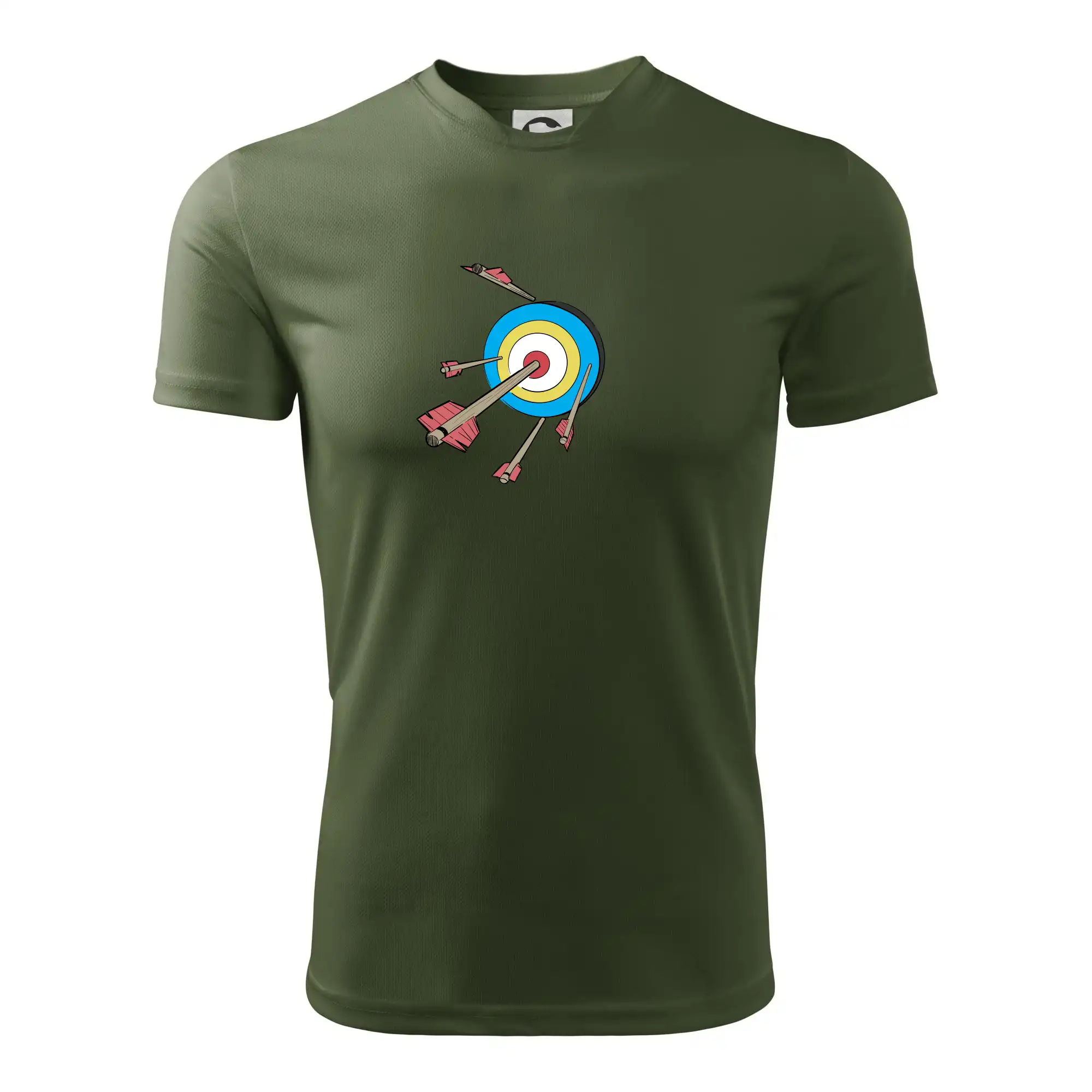 Šípy v barevném terči