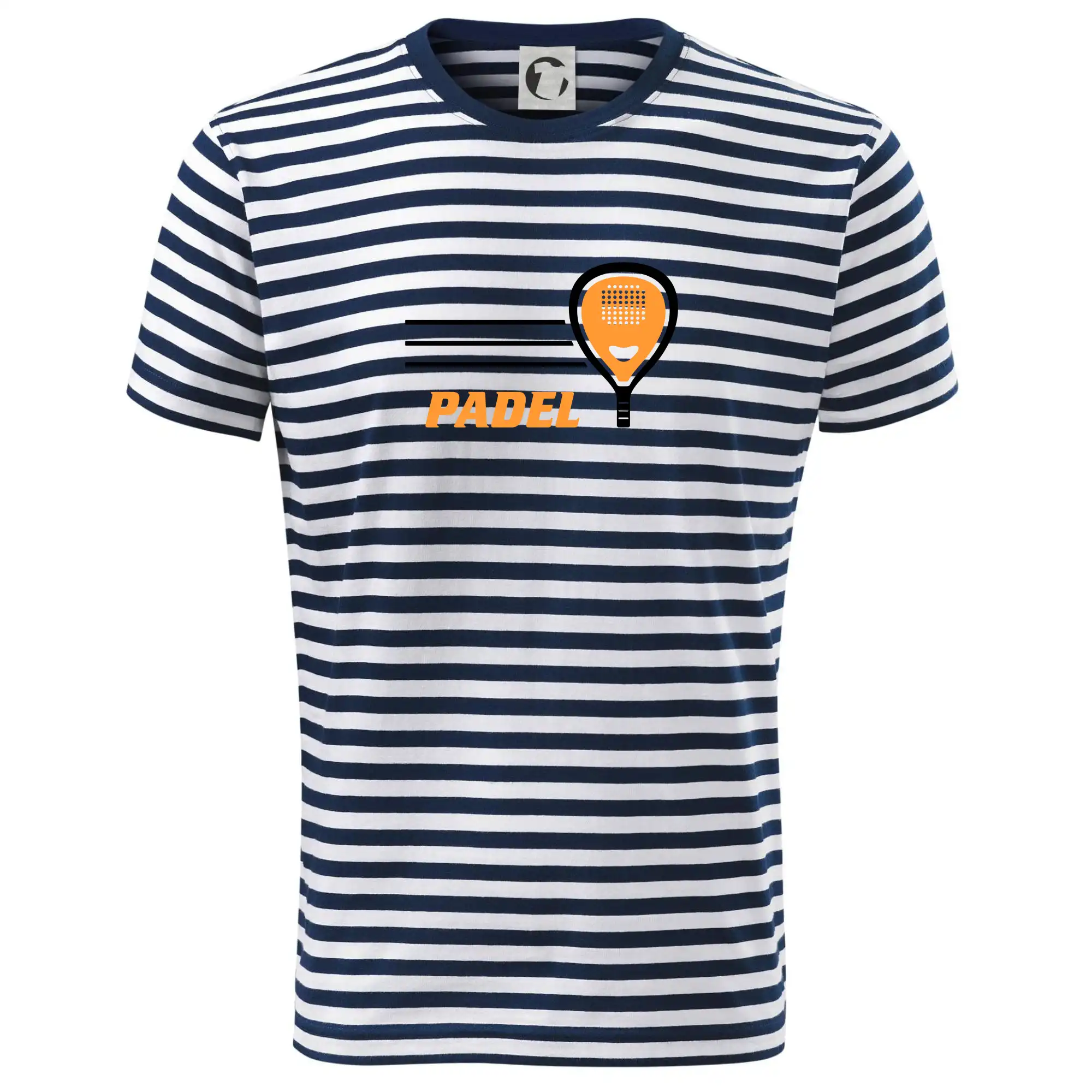 Tričká s motívmi Padel tenis - Padel - oranžová raketa - Tričko na vodu