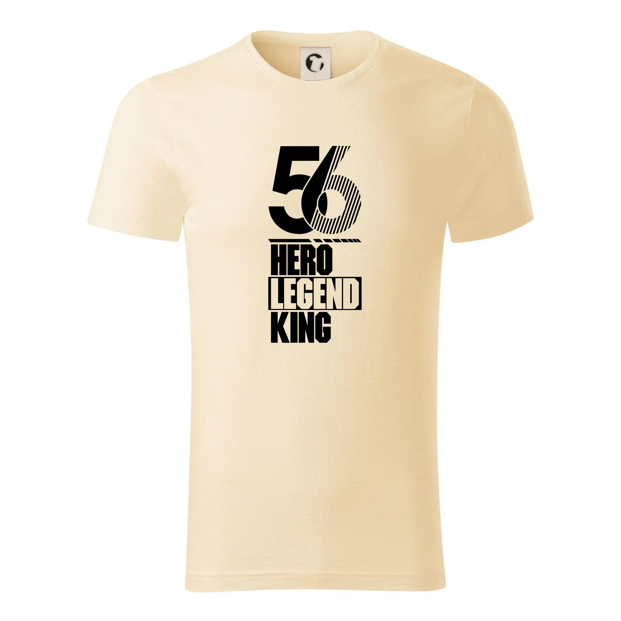 Narodeninové tričká pre hrdinov - Hero, Legend, King 1956 - Tričko z organickej bavlny