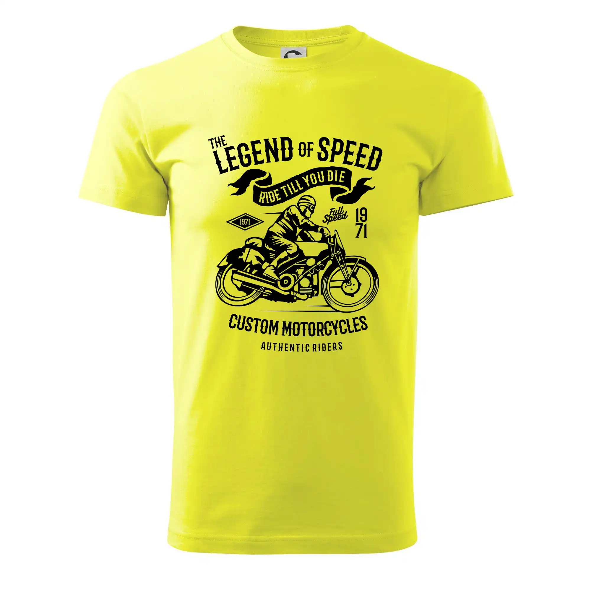 Tričká a mikiny s potlačou motoriek – pre pravých motorkárov - The Legend of Speed - Klasické pánske tričko vyššej gramáže