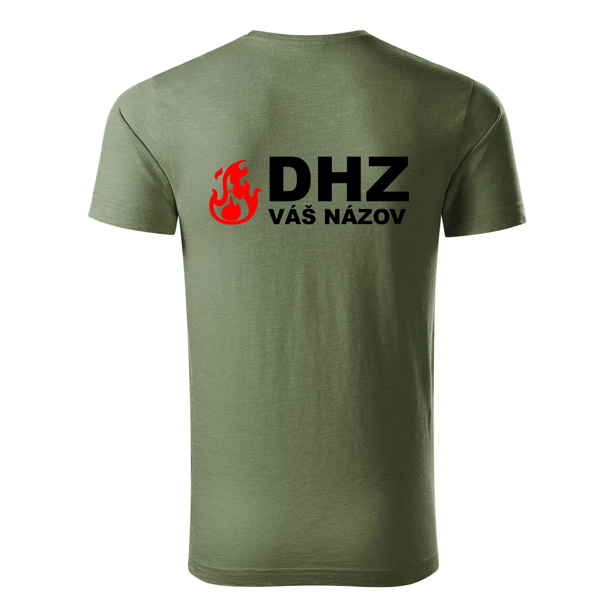 DHZ (oheň, firesport, názov sboru - vlastný nápis)