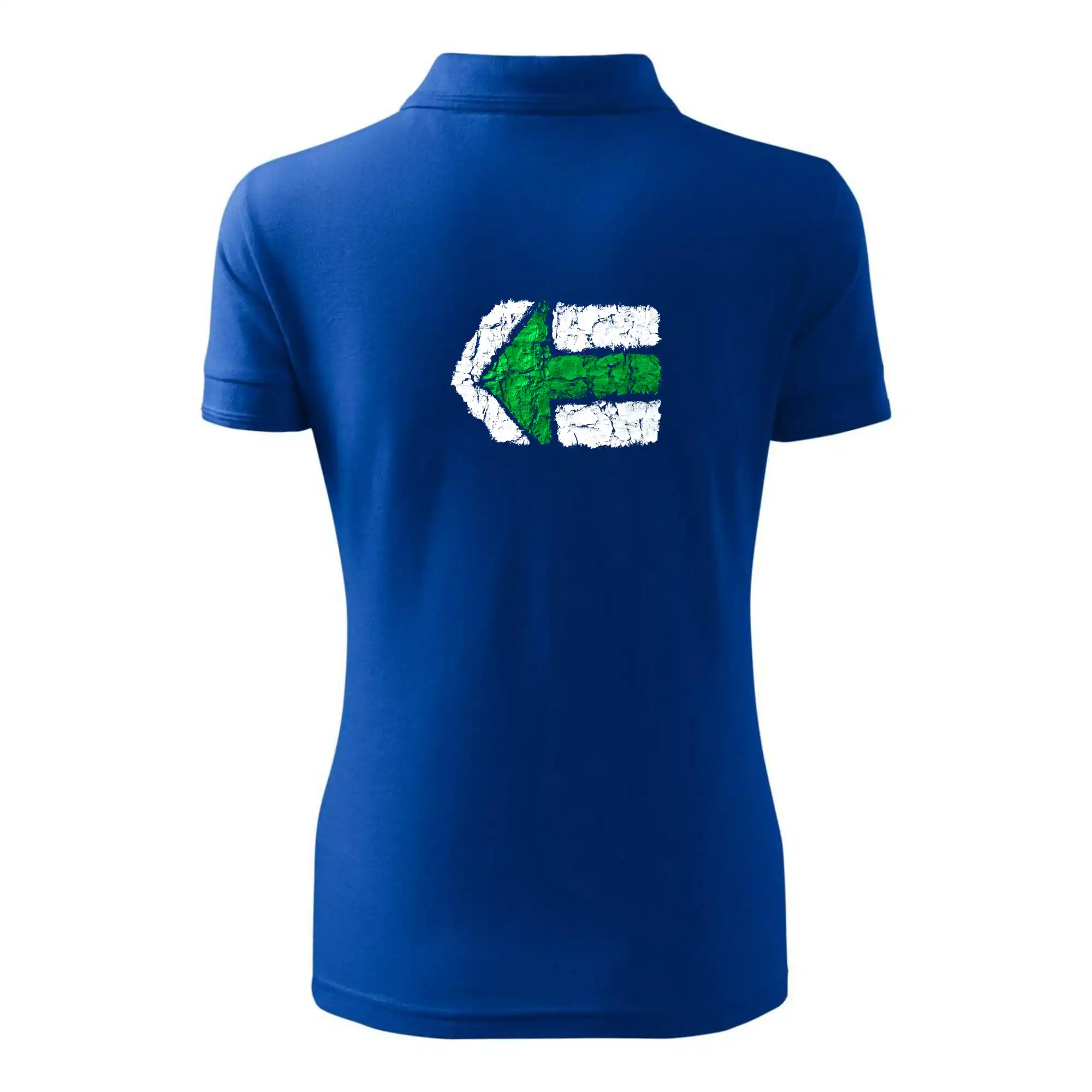 Trička na kempovanie - Párová turistická značka zelená - Polokošeľa dámska Pique Polo