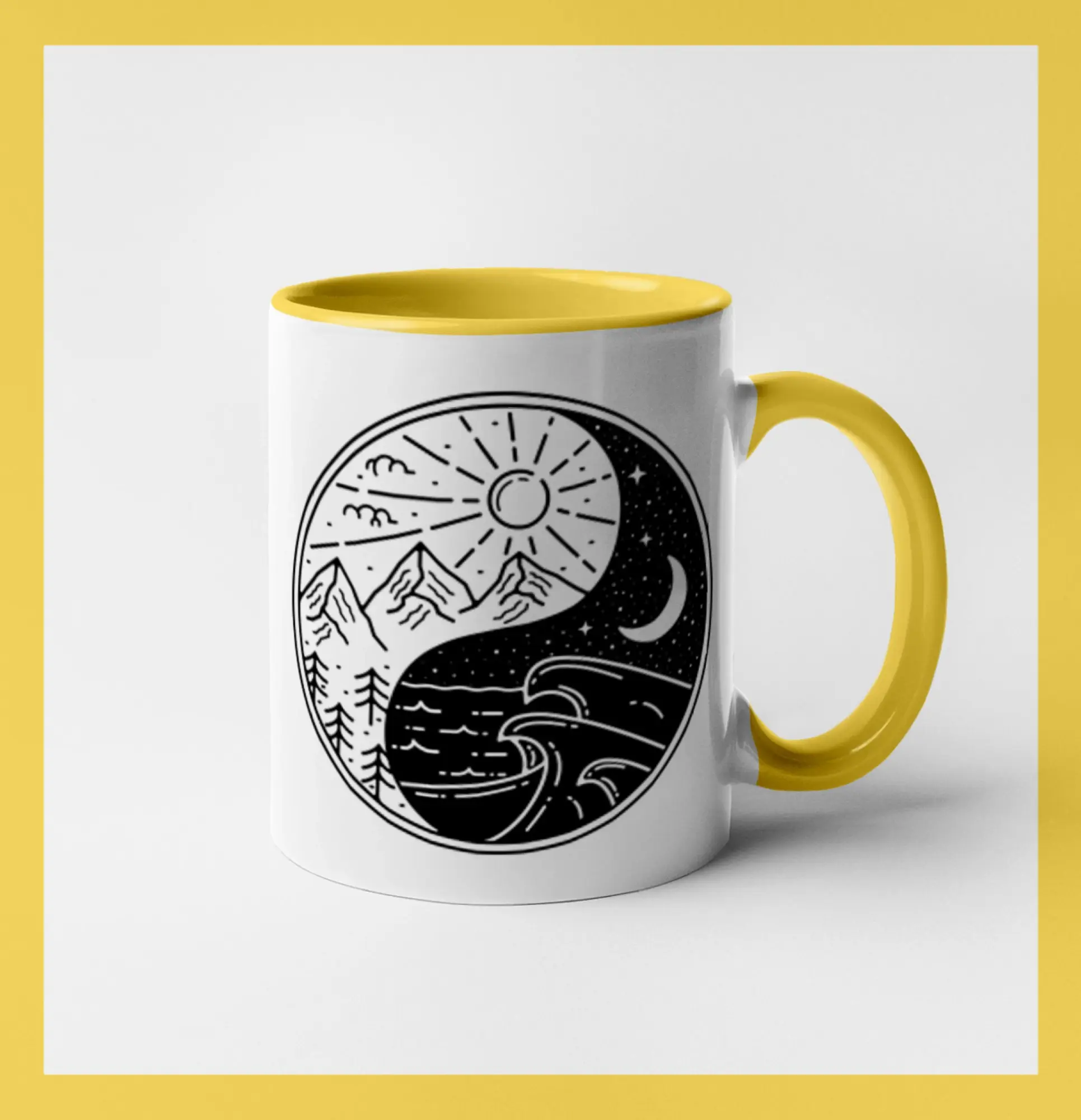 Yin & Yang hory a moře