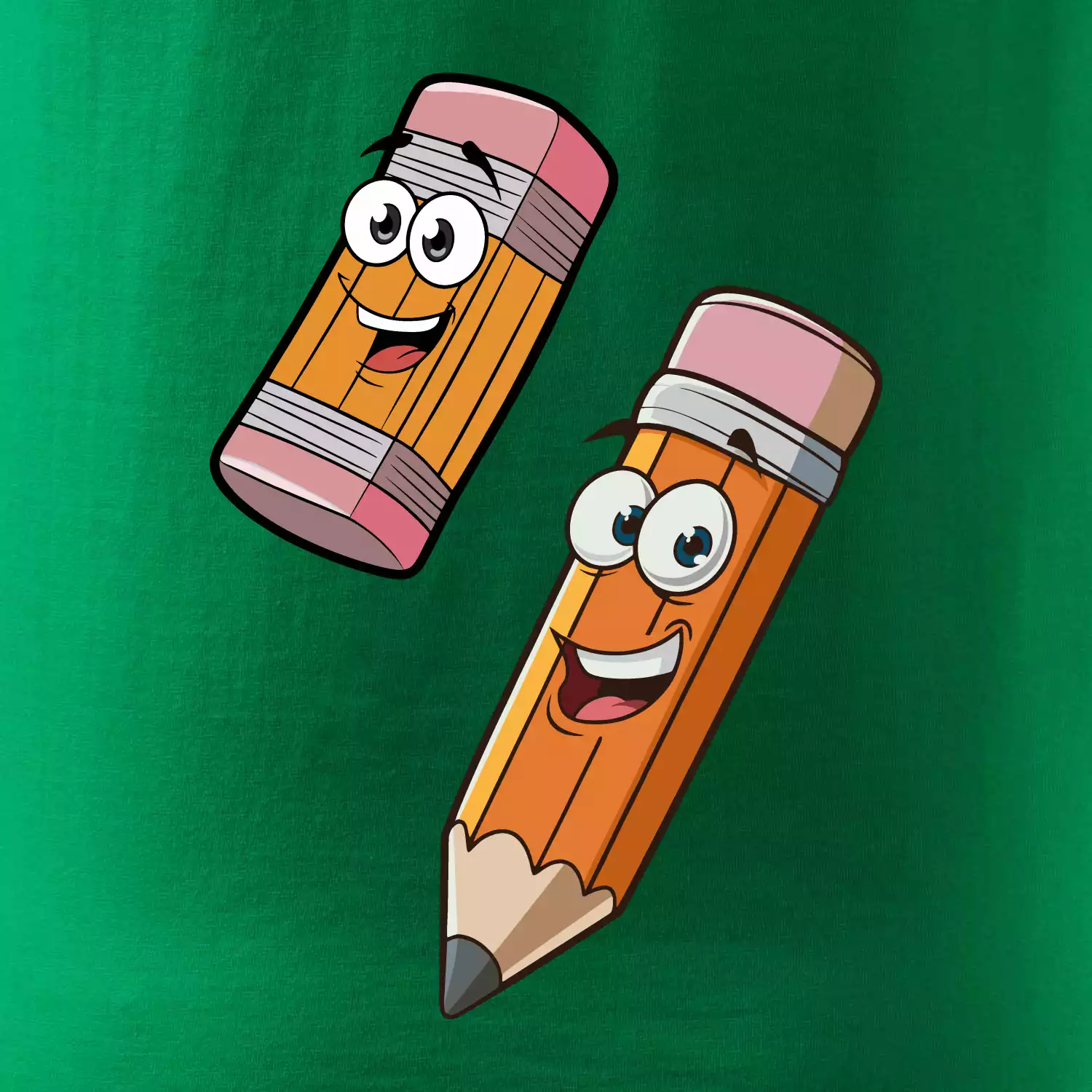 Parové triko - Tužka a guma