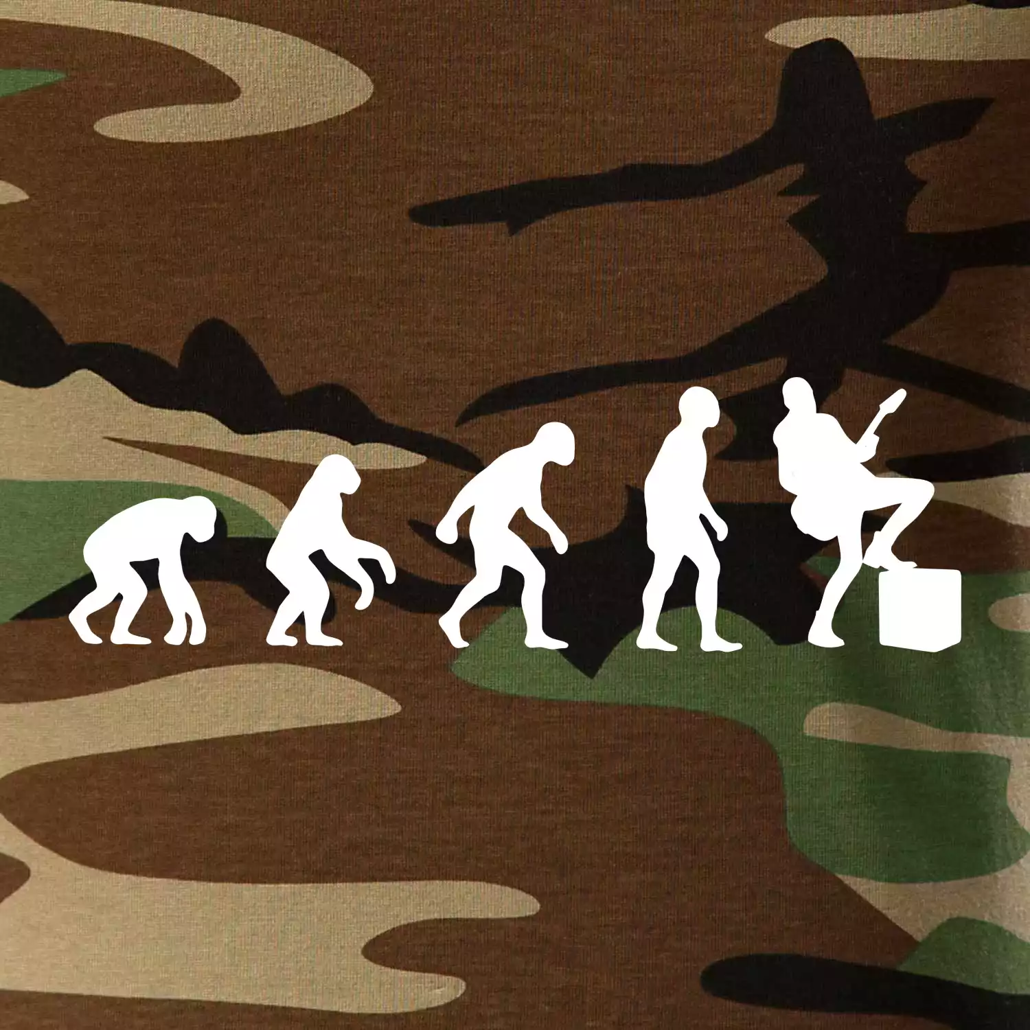 Evoluce kytarista - noha na kombu