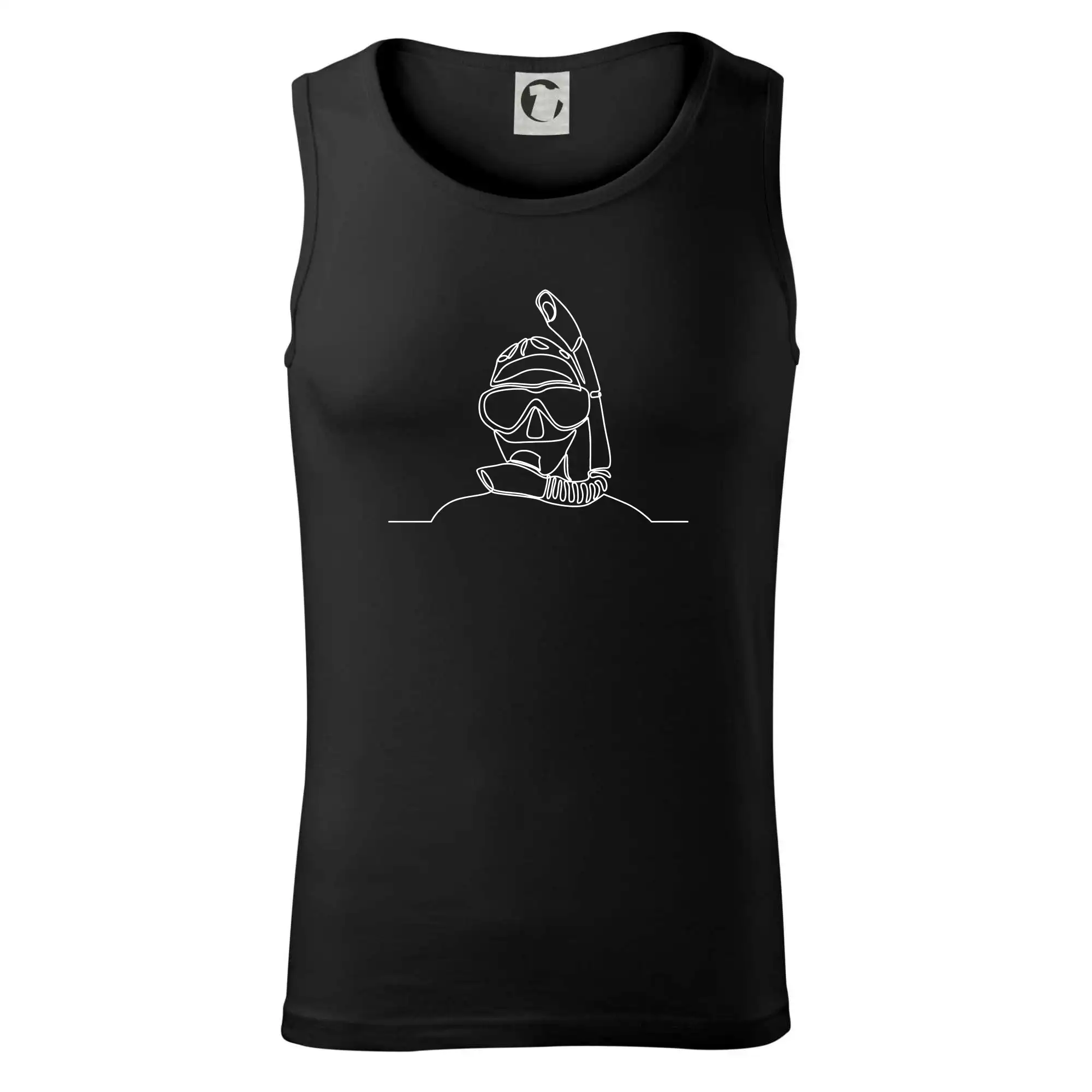Potápěč jedním tahem