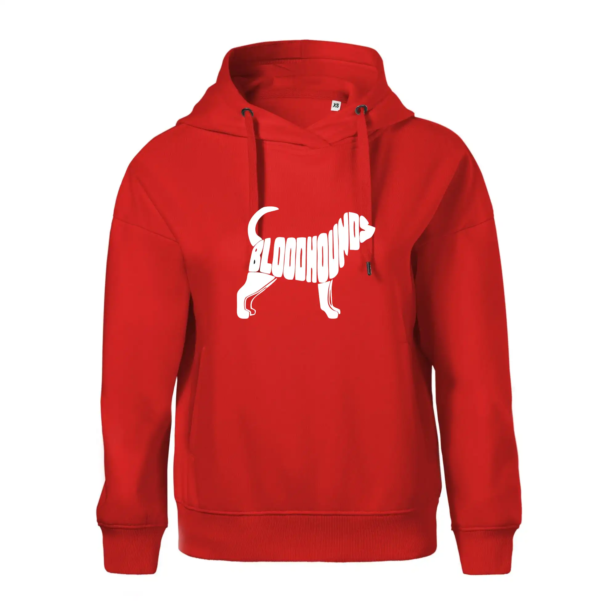 Bloodhound nápis v těle