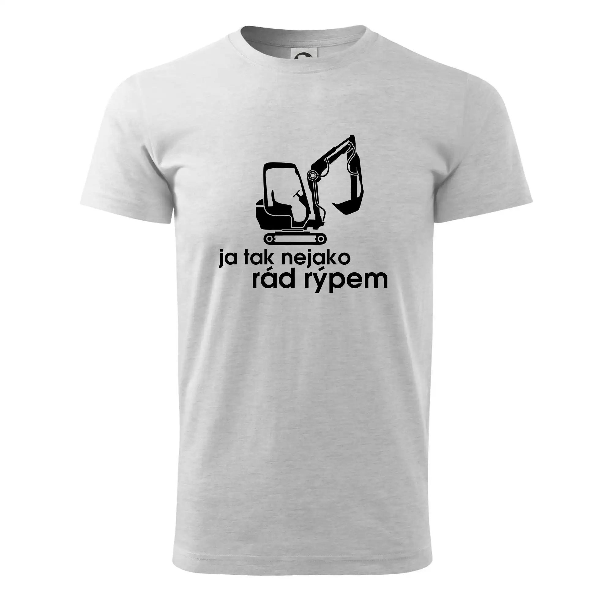 Ja tak nejako rád rýpem - Klasické pánske tričko vyššej gramáže
