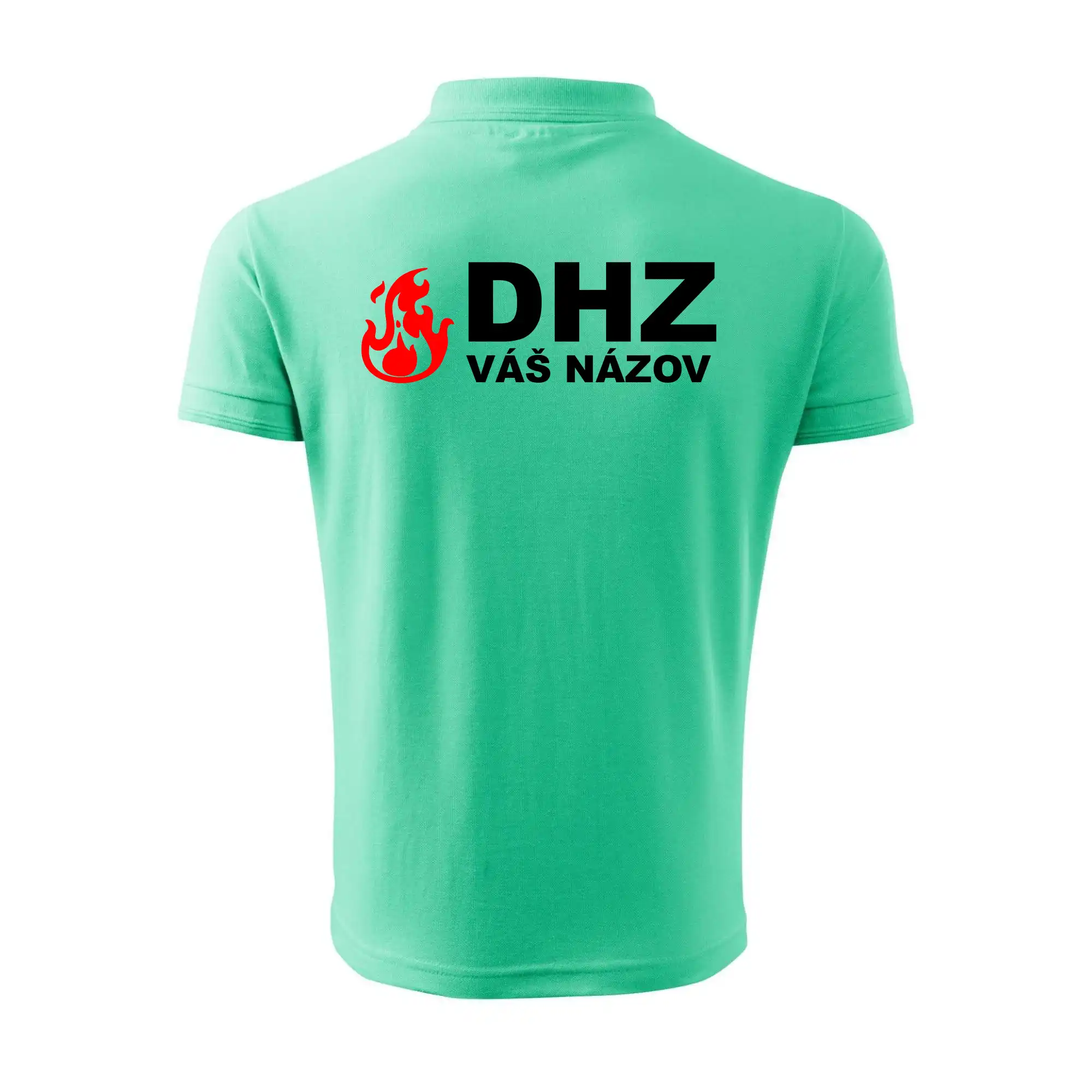 DHZ (oheň, firesport, názov sboru - vlastný nápis)