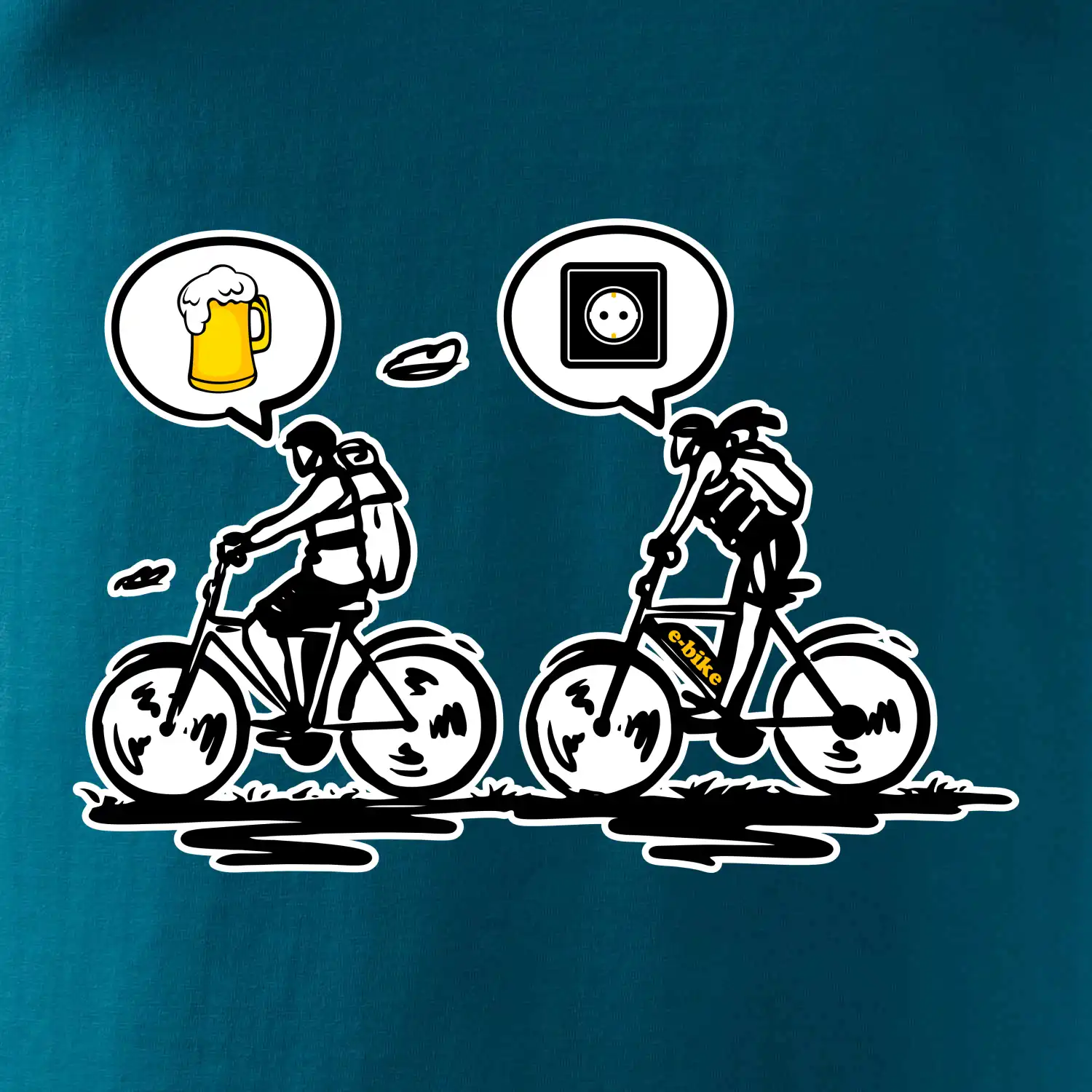Cyklistika na co myslím
