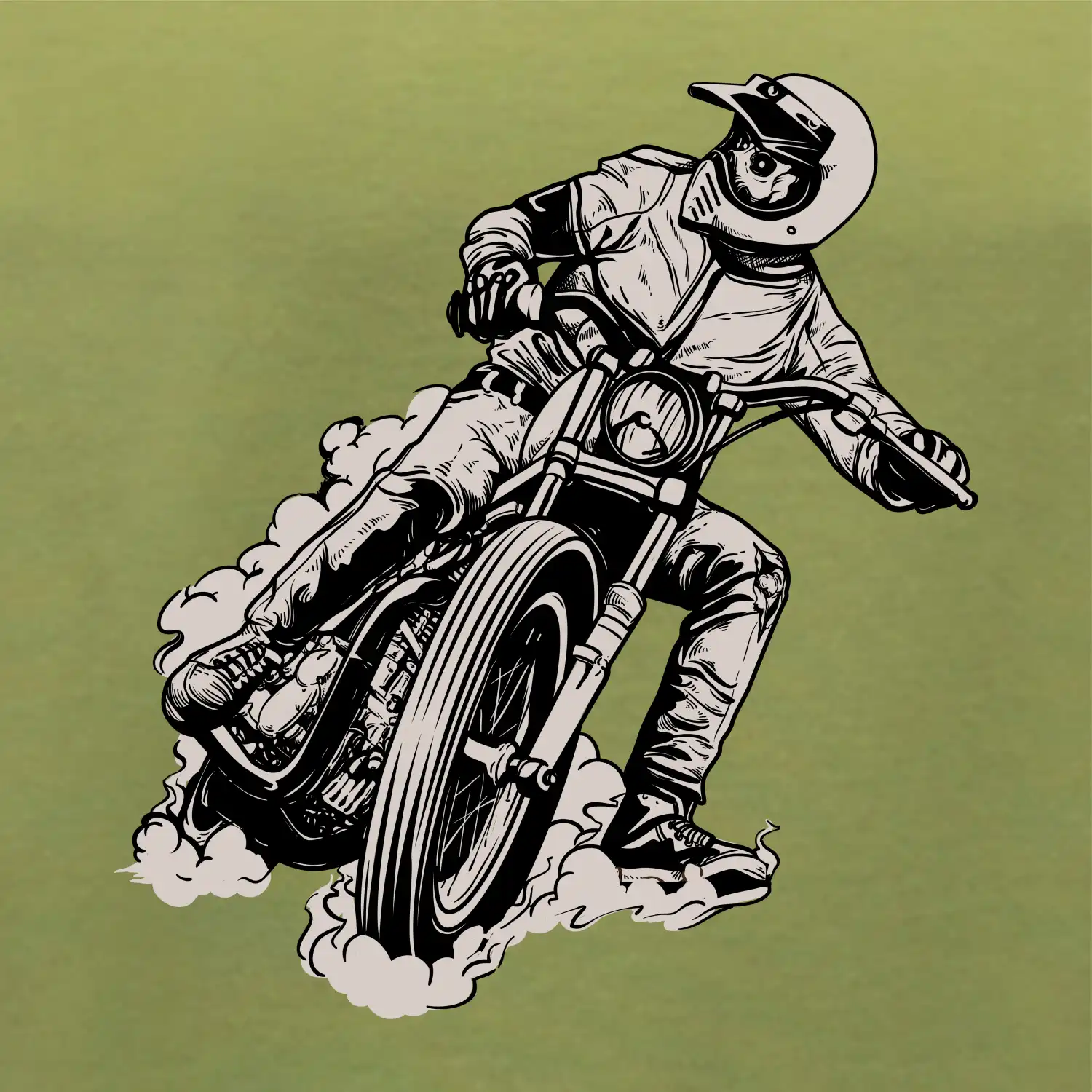 Motorkář bokem