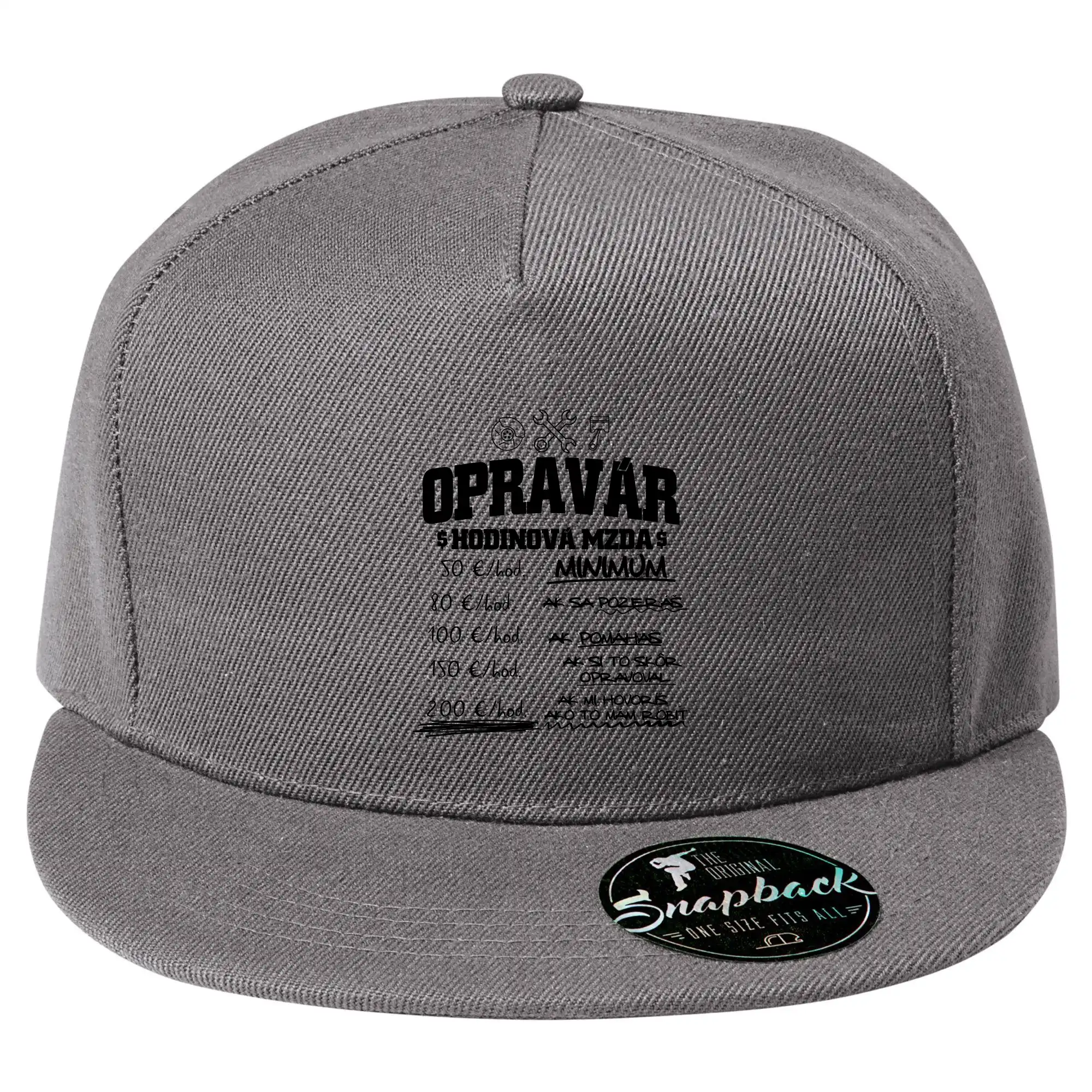 Hodinová mzda - opravár