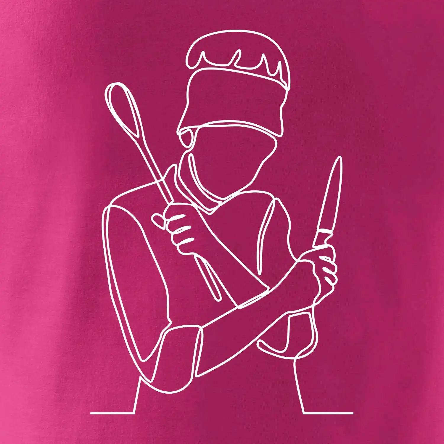 Kuchař jedním tahem