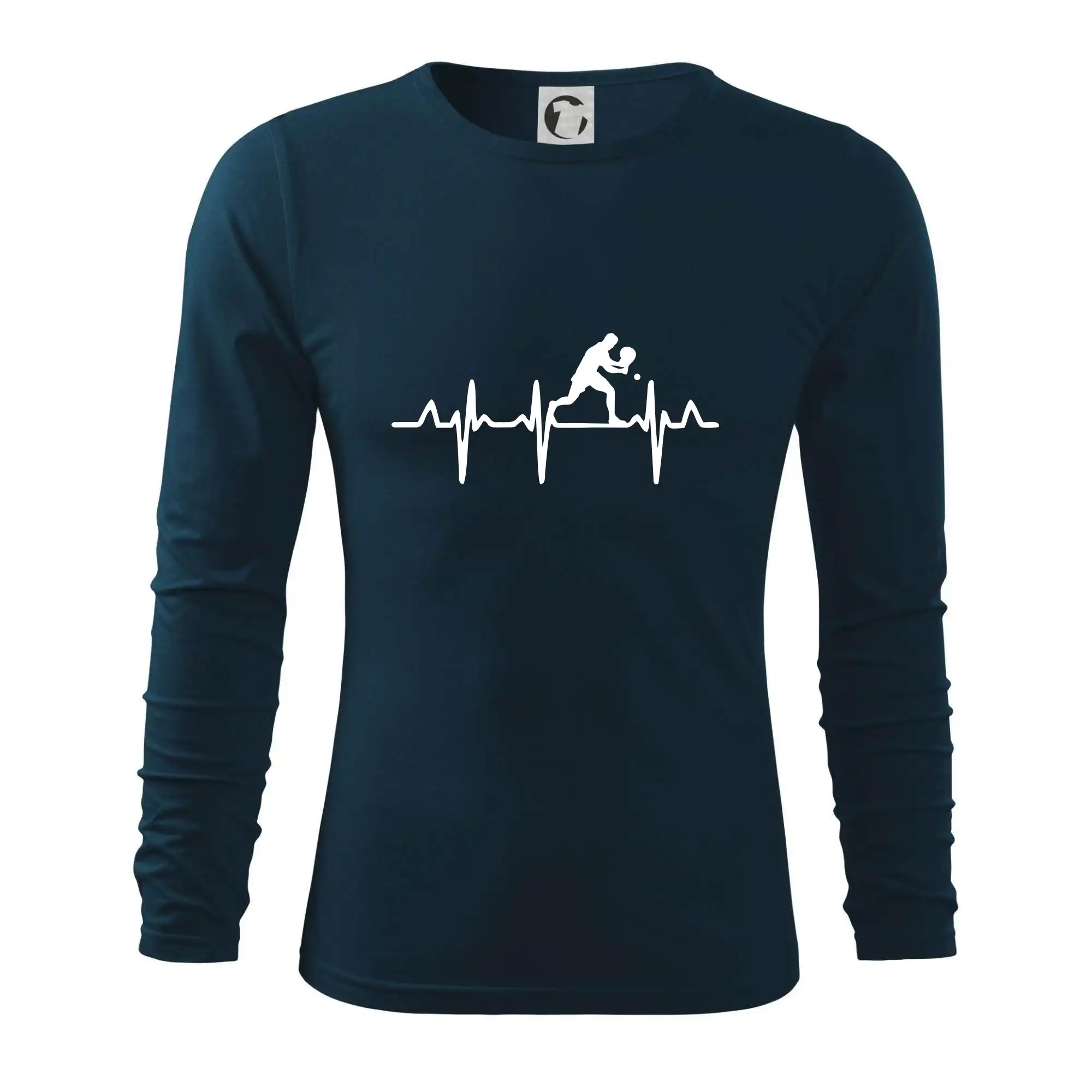 Tričká na tenis - EKG stolný tenista stojaci - Tričko s dlhým rukávom FIT-T long sleeve