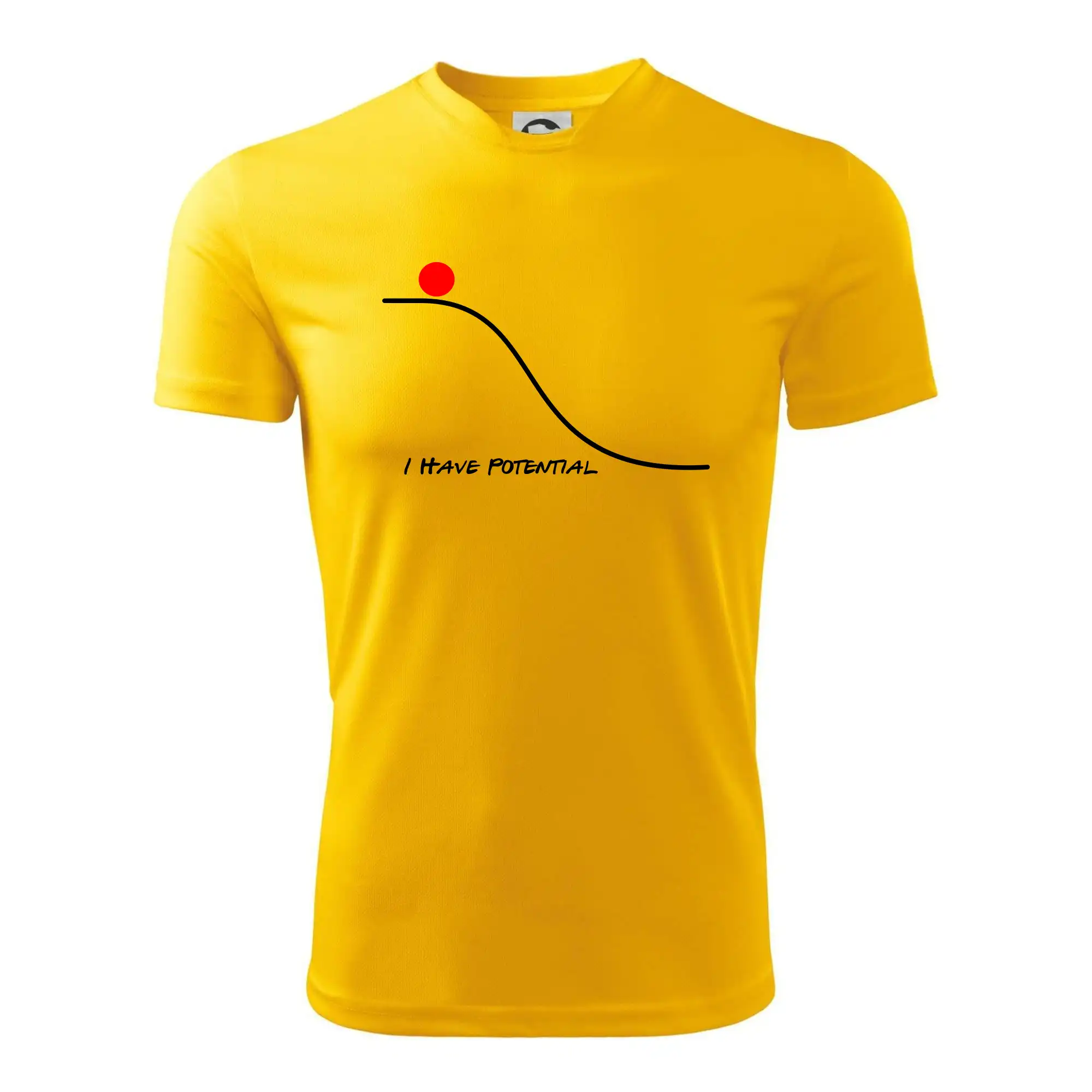 Vtipné tričká pre matematiky - I have potential - Detské tričko športové