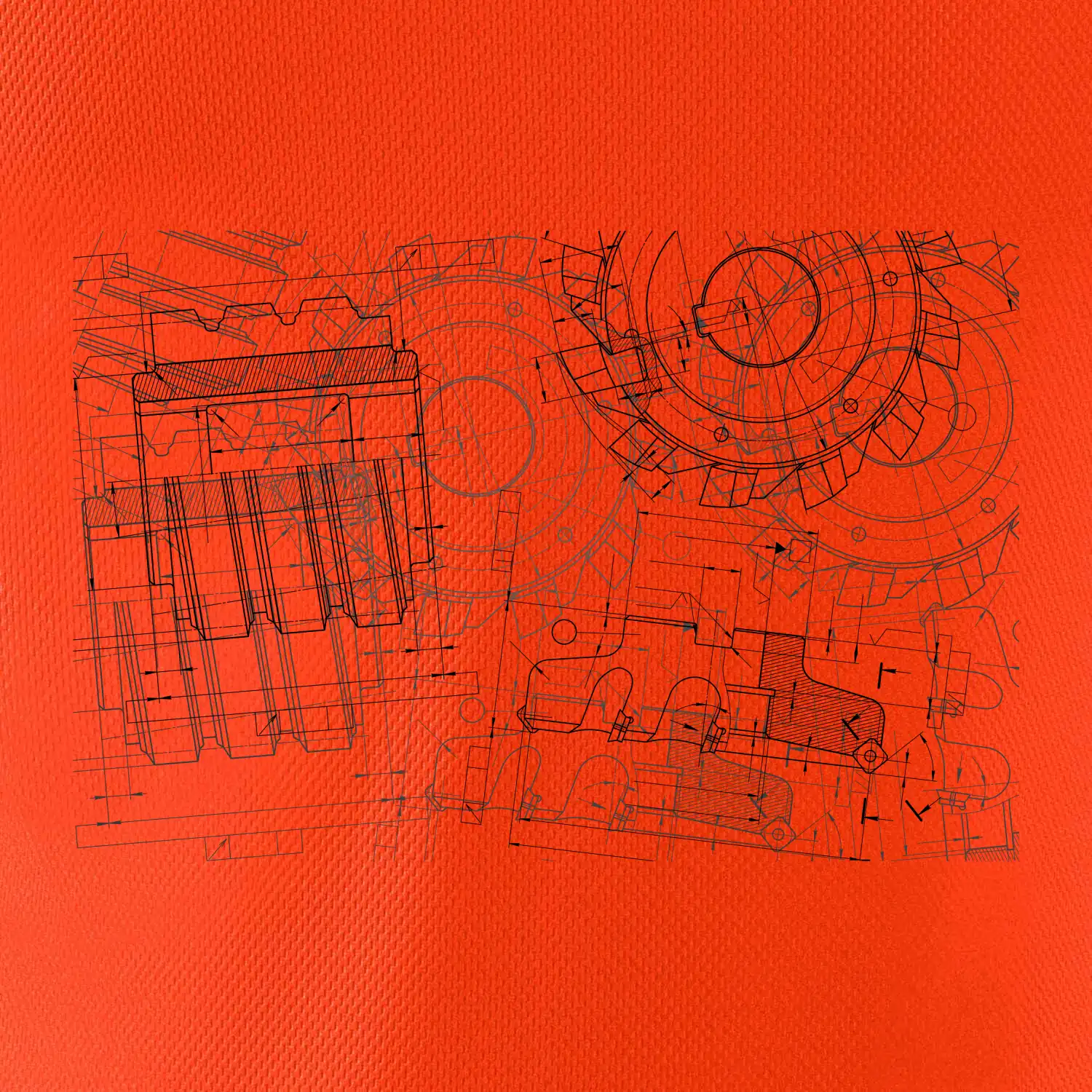 Technické výkresy - frézky