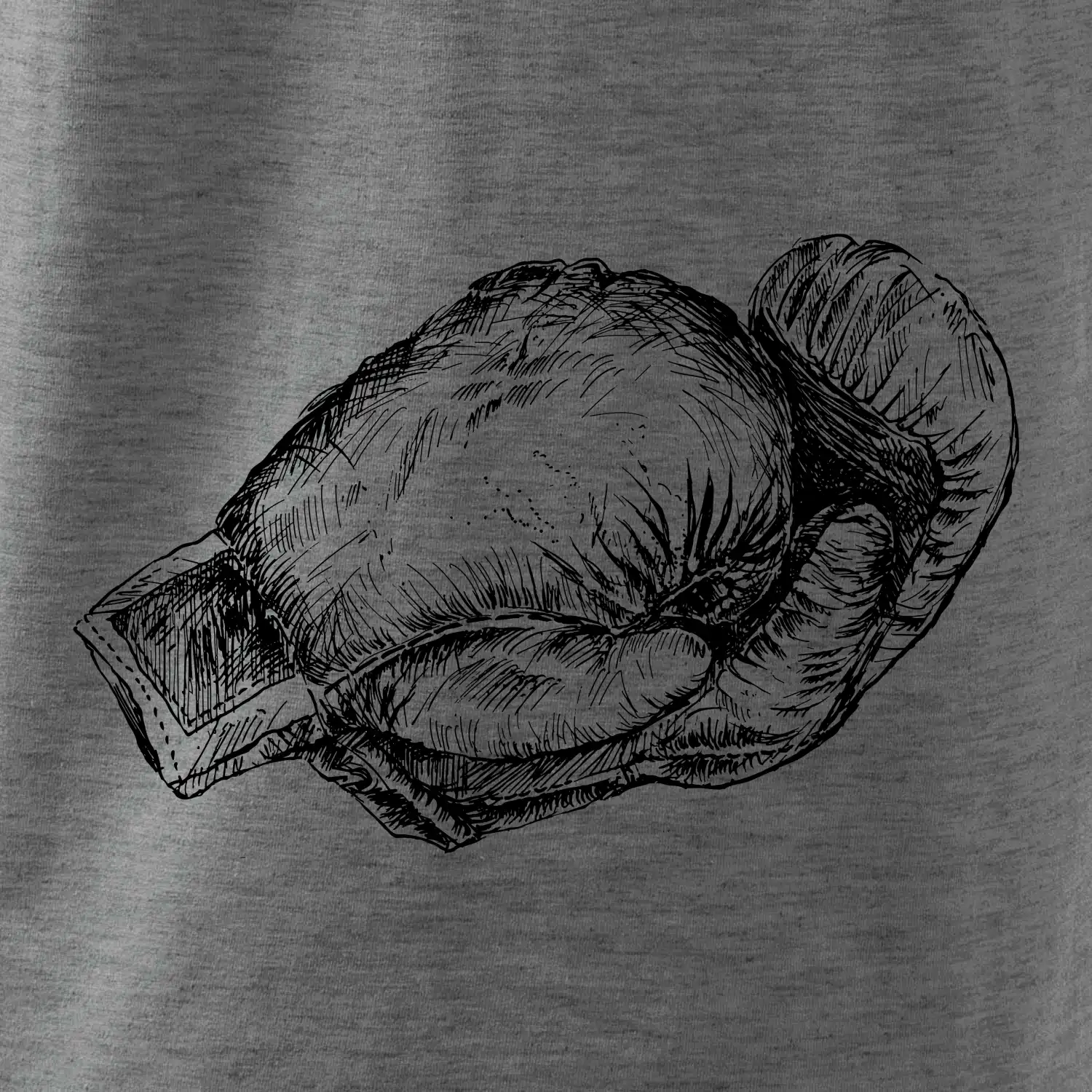 Rukavice kreslené na šířku