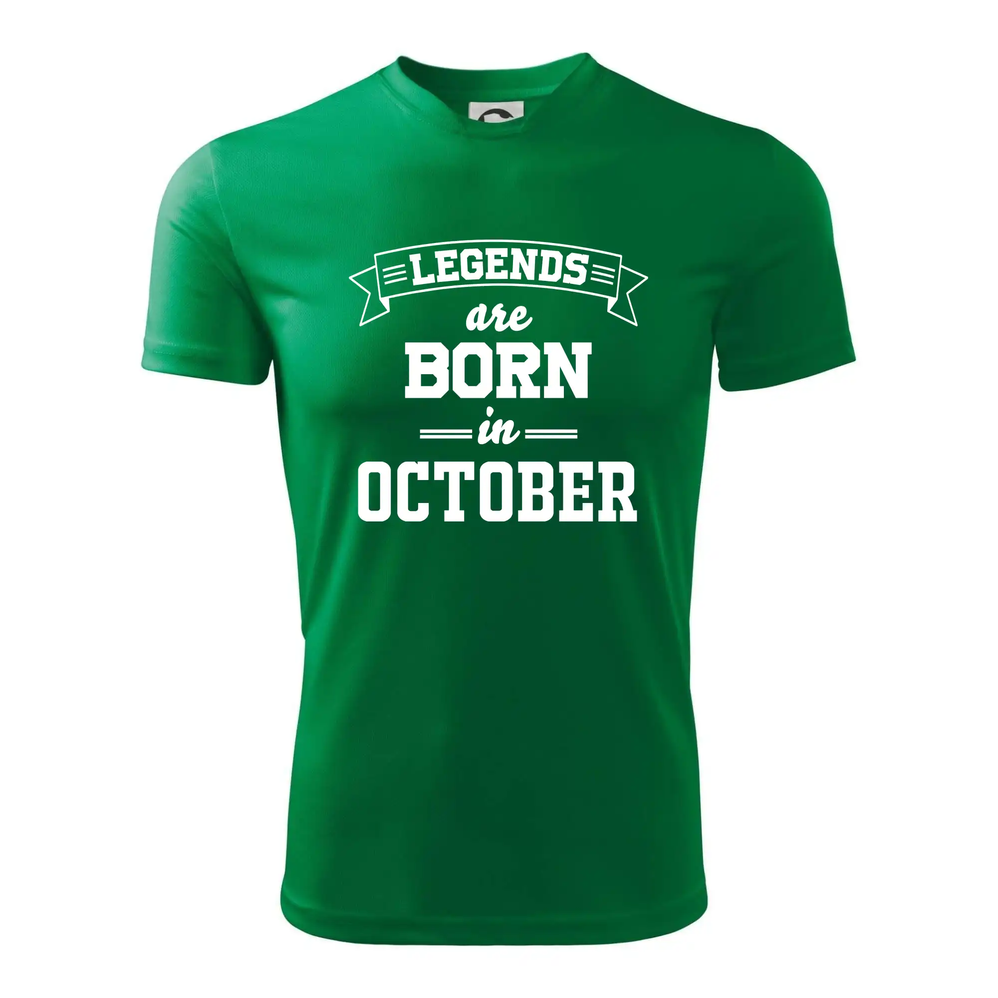 Tričká pre narodených v októbri - Legends are born in October - Detské tričko športové