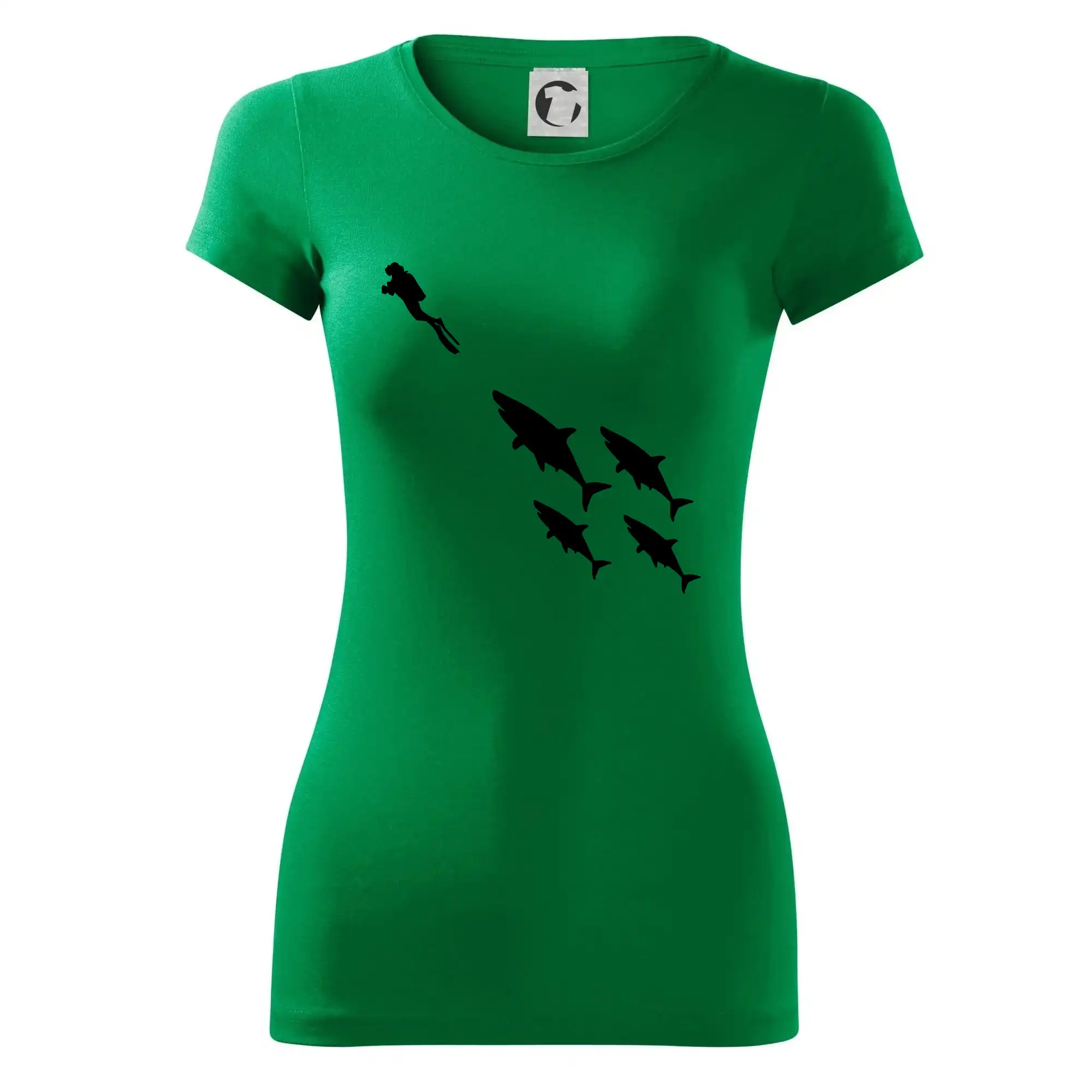 Potápač žraloky Potápač žraloky