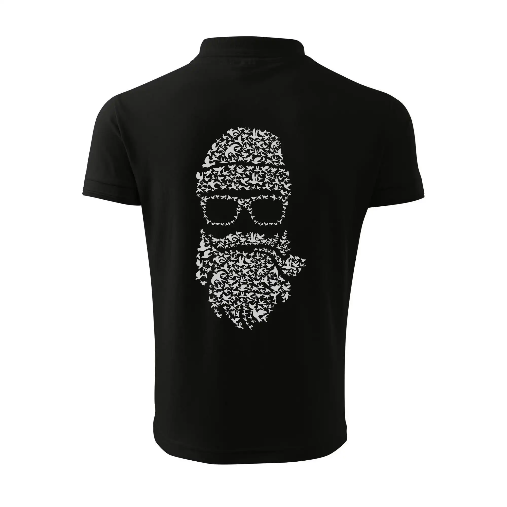 Vousáč složený z ptáků