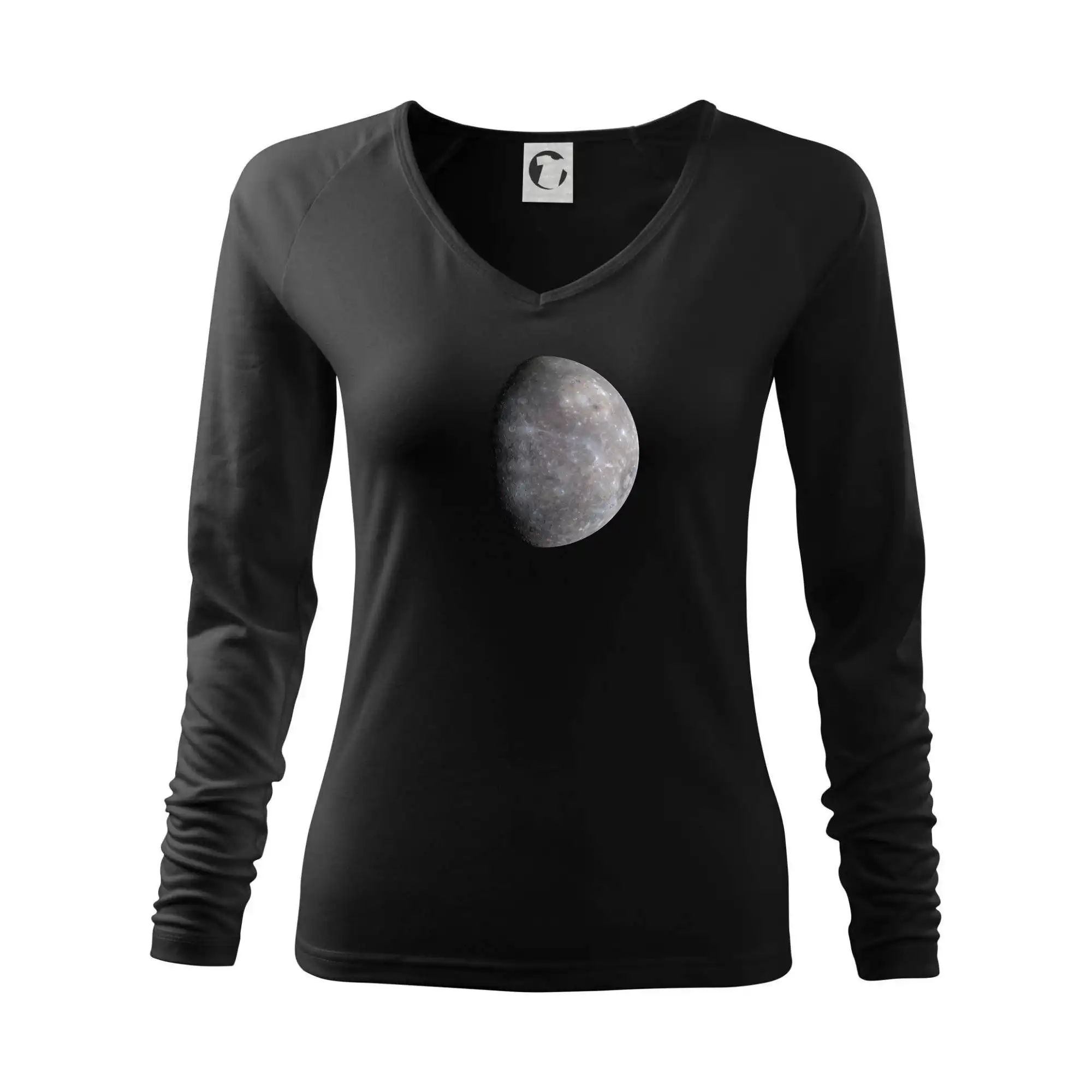 Vesmirne tričká - Fotky planét - Merkúr - Tričko dámske Elegance