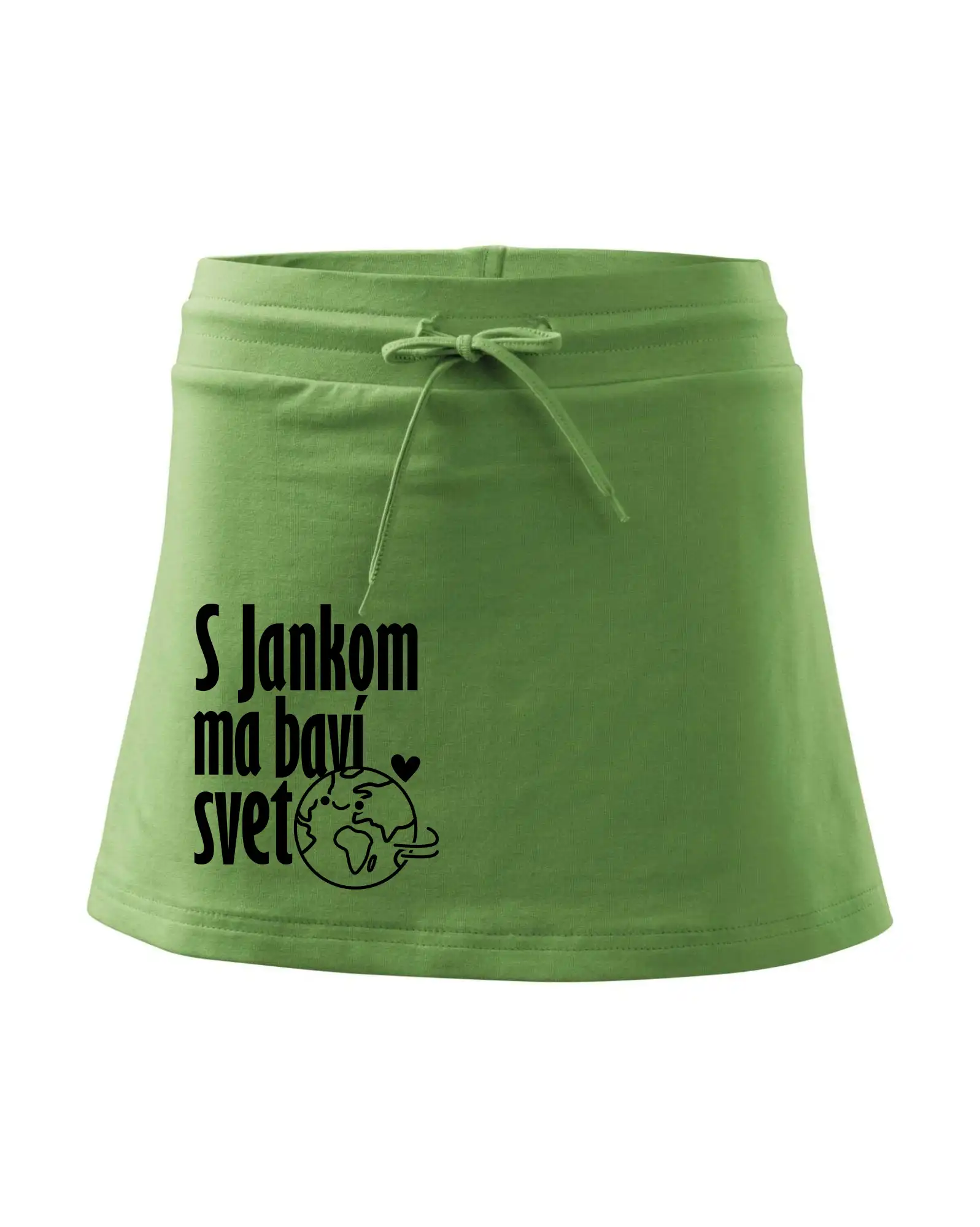 S tebou ma baví svet - vlastné meno - Športová sukne - two in one