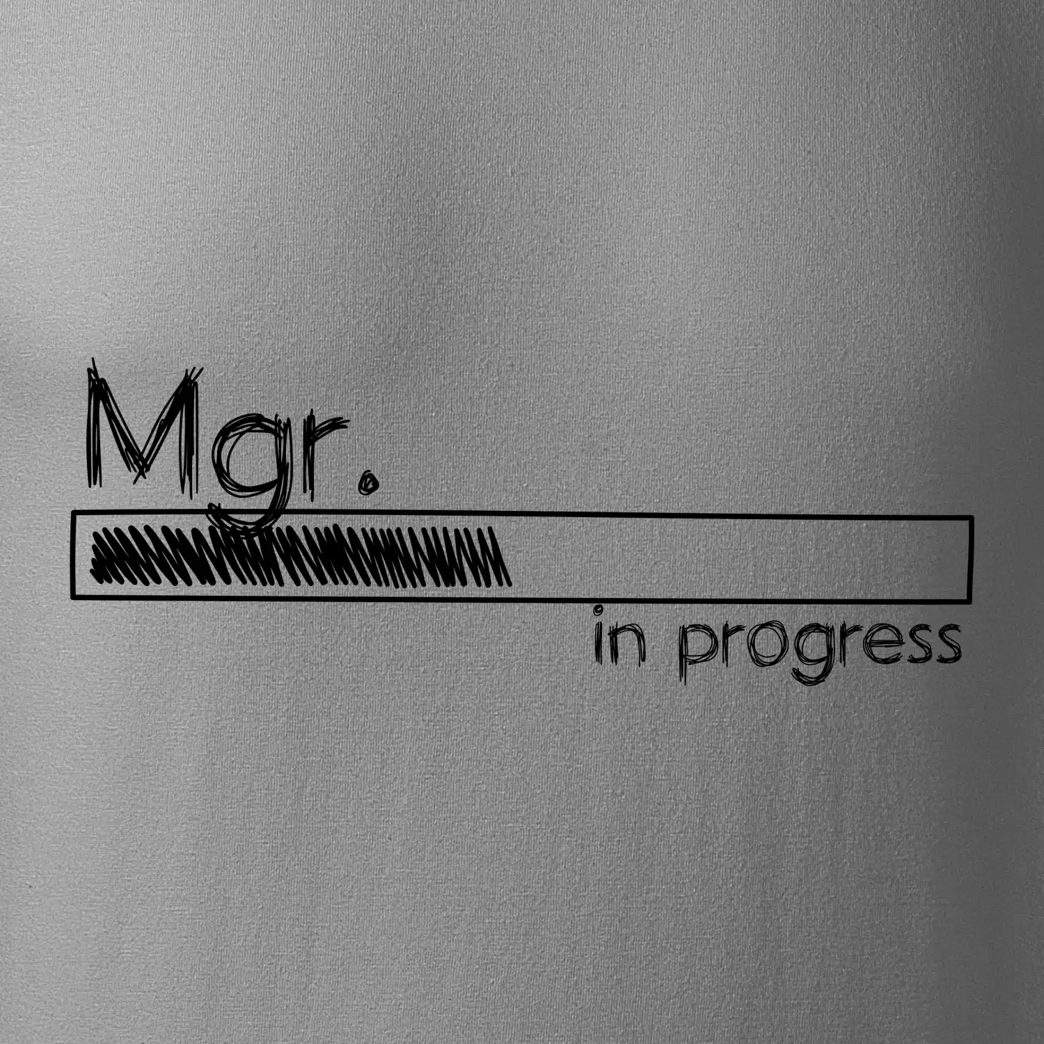 In progress titul Mgr.  magistr / magistra