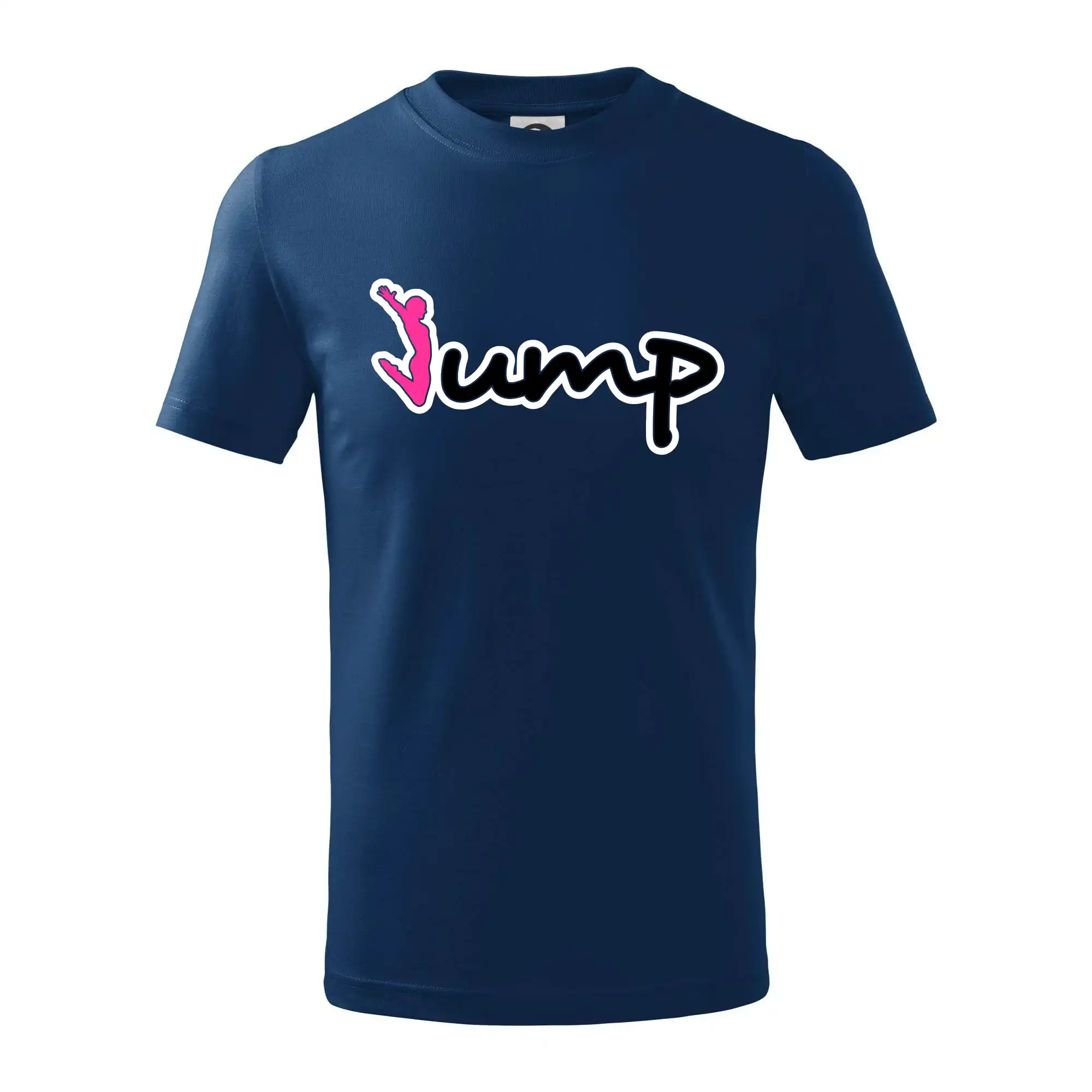 Tričká na jump - Jump - zápis a panáček - Tričko detské bavlnené