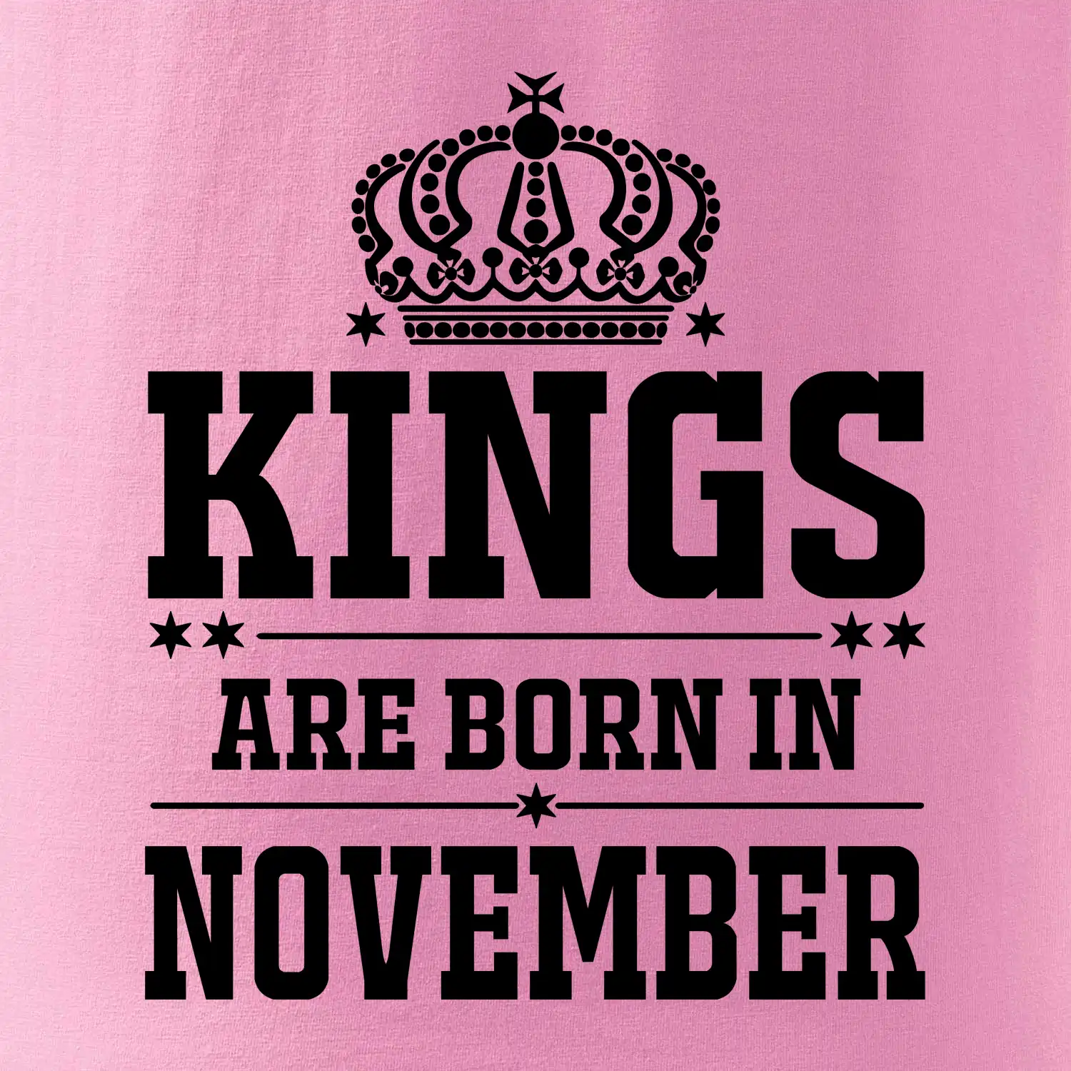 Kings are born in November