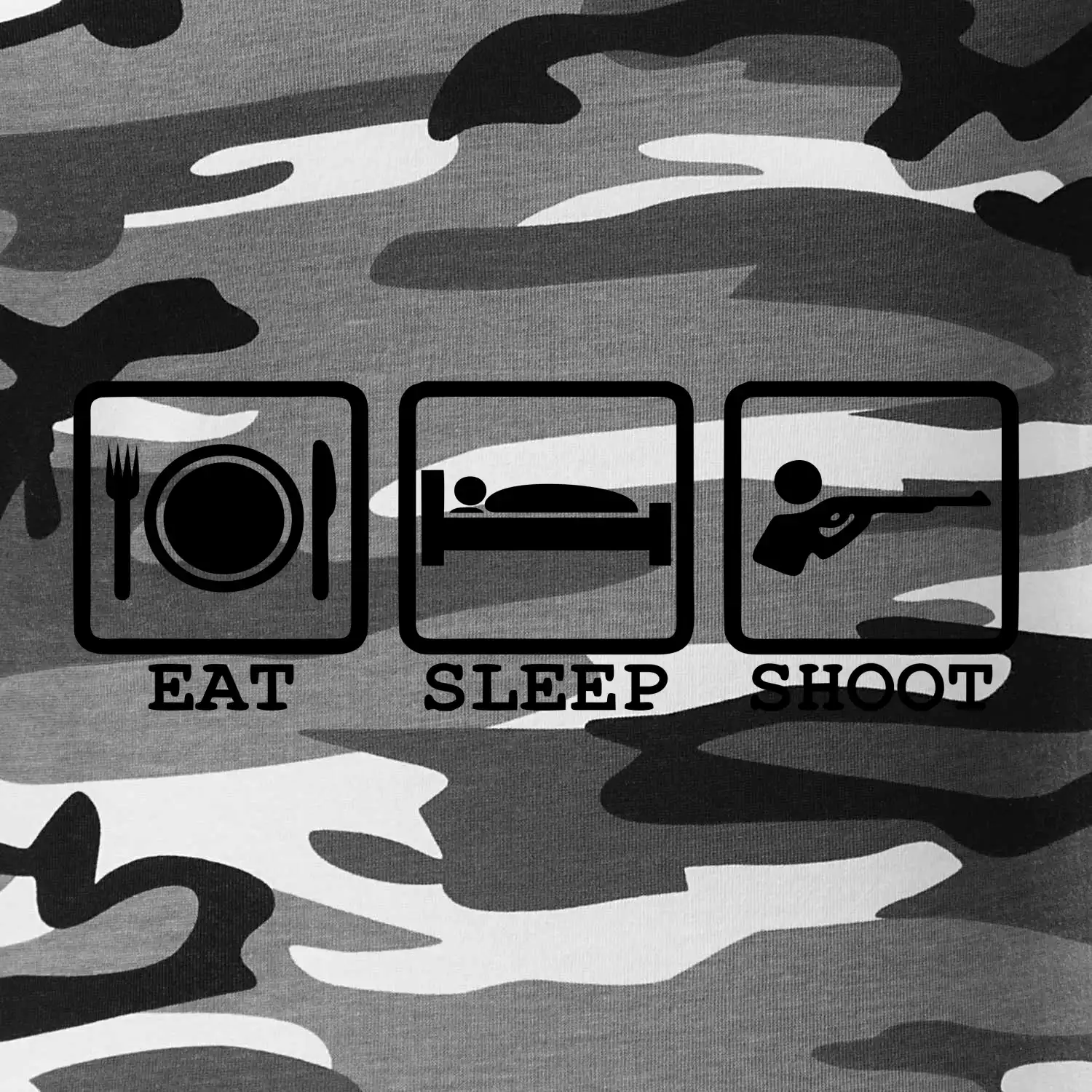 Eat sleep shot