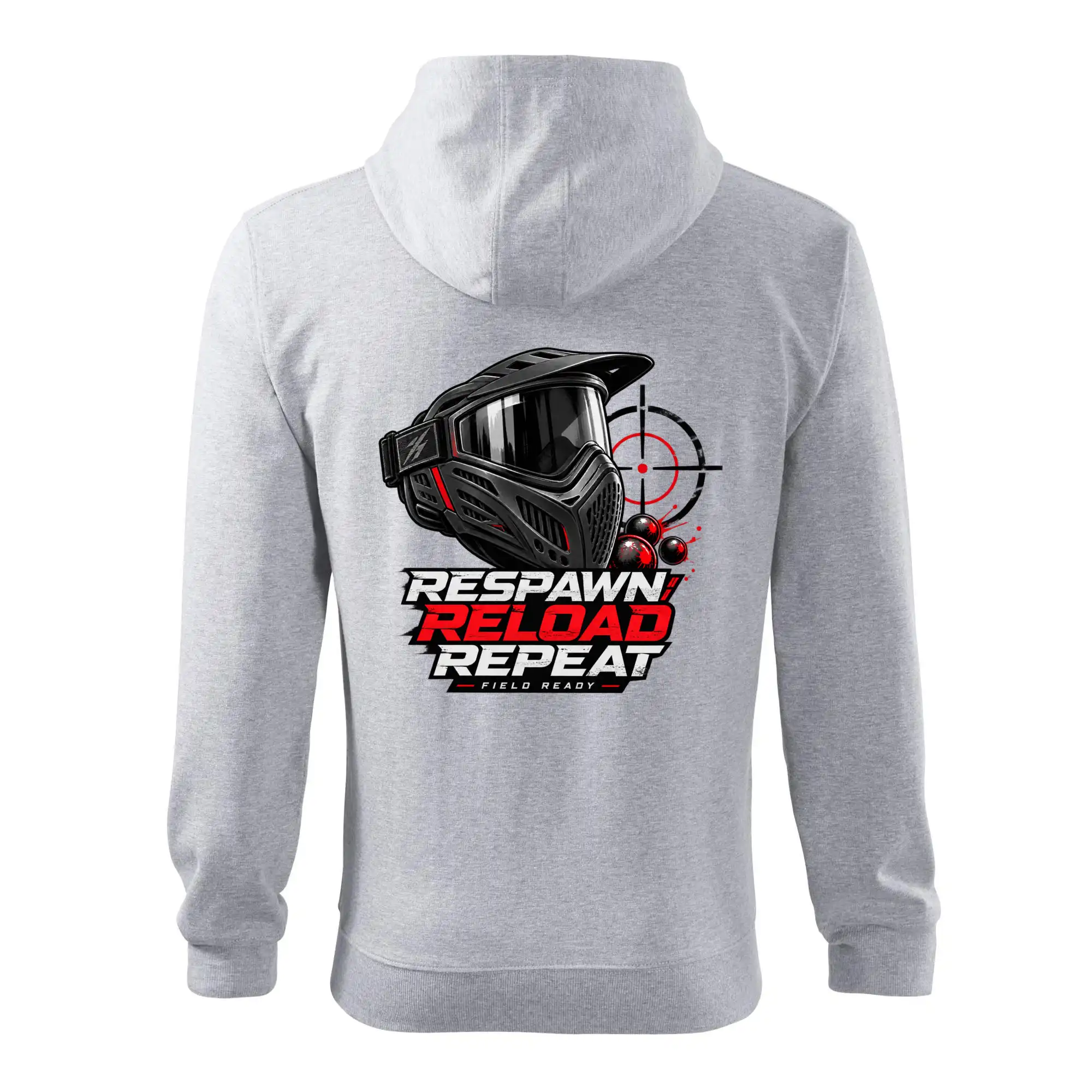 Paintballová maska respawn reload repeat