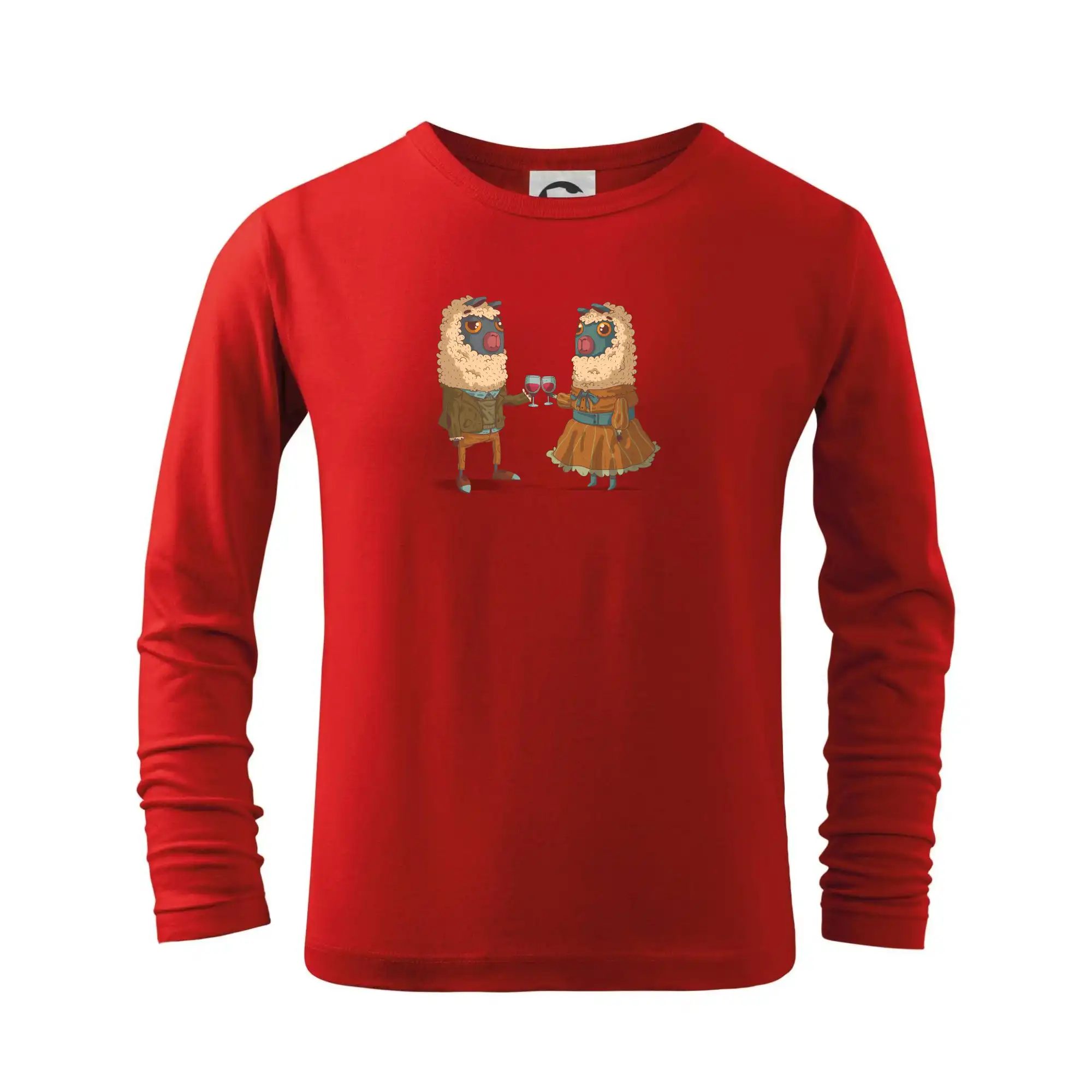 Alpaky s vínem pár