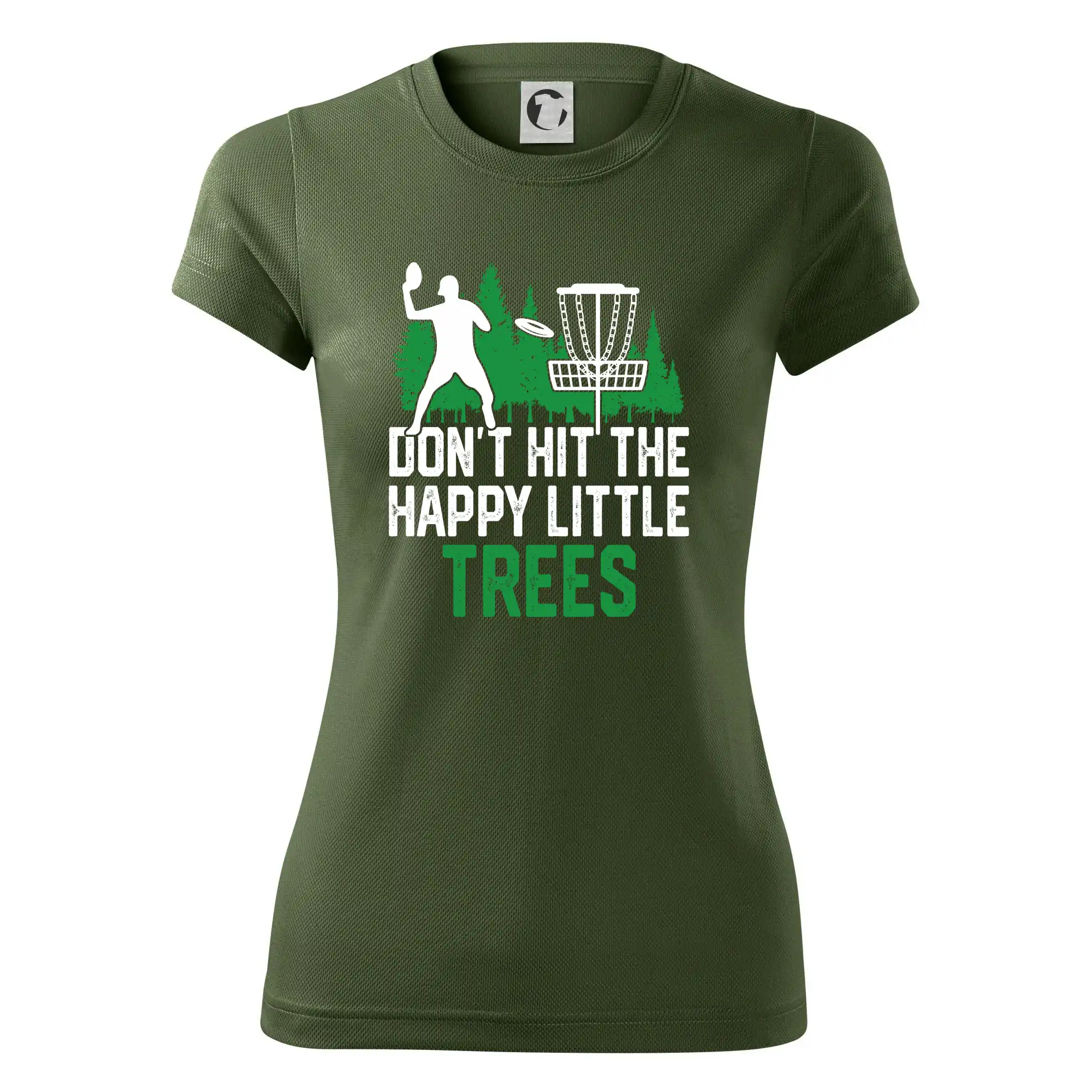 Disc golf happy little trees