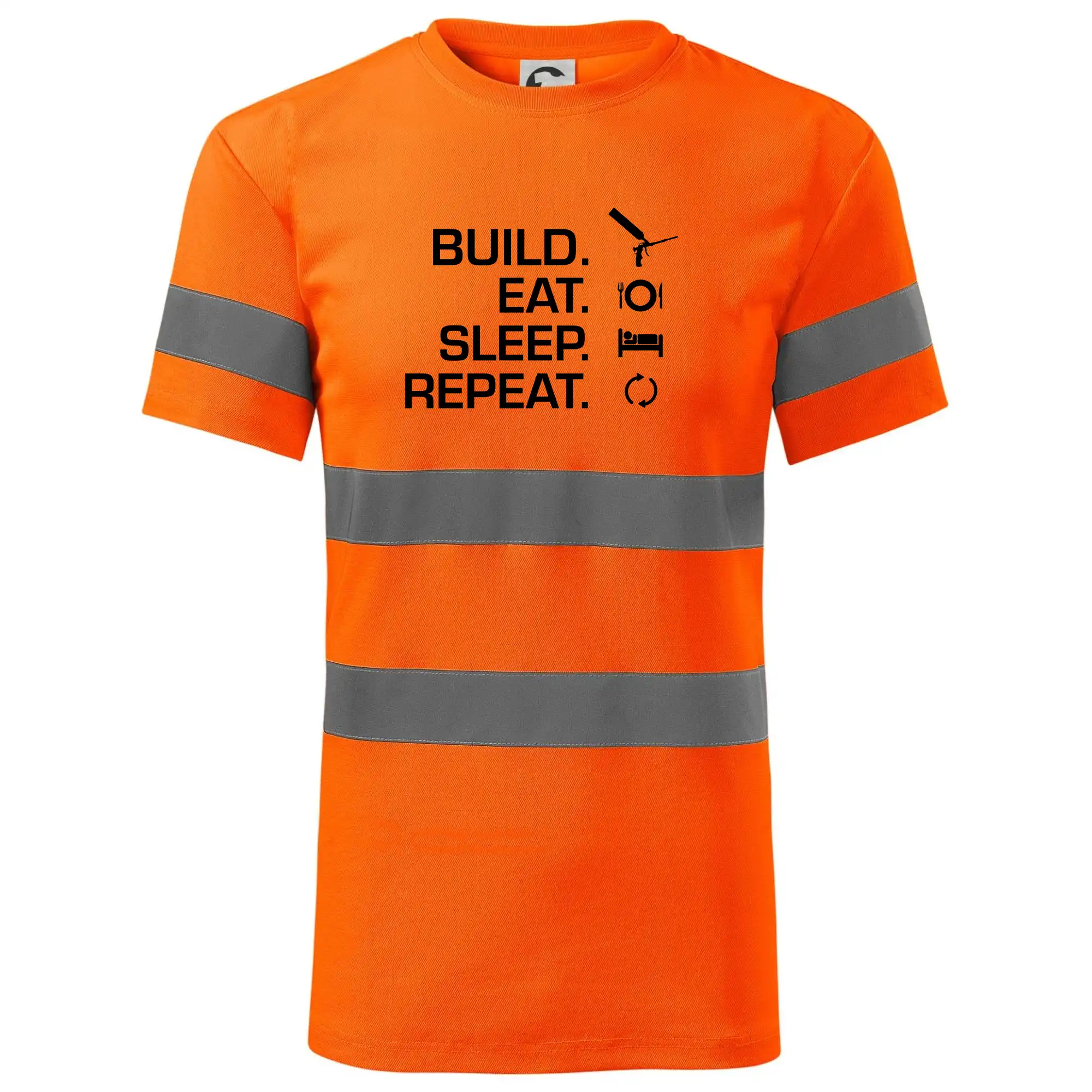 Build eat sleep repeat - montážní pěna